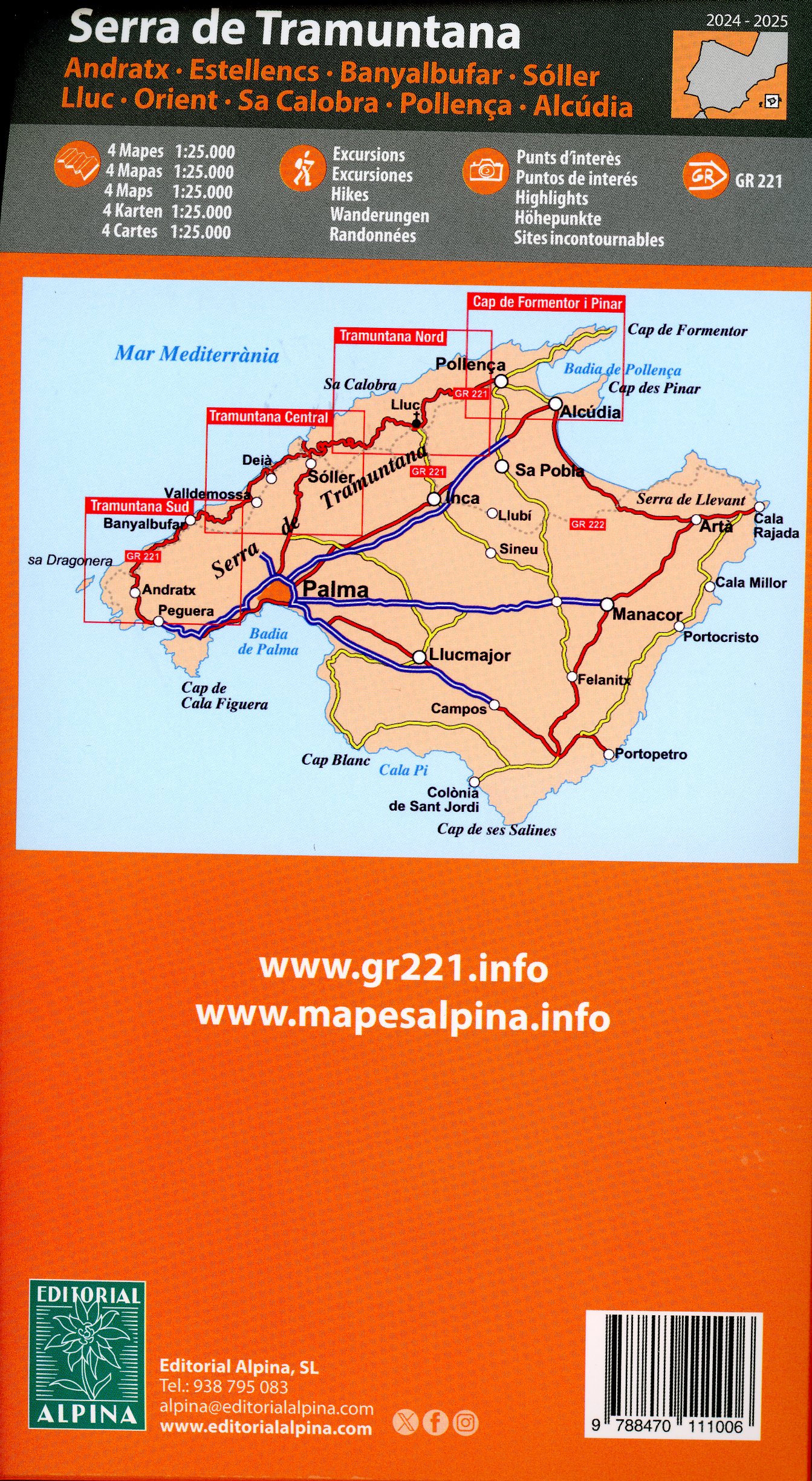 Serra de Tramuntana : GR 221 : Mallorca - Miniatura 2