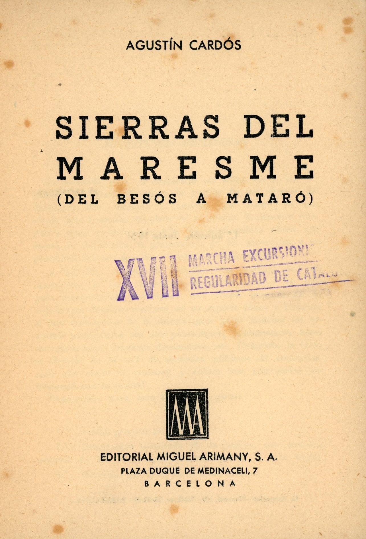 Sierras del Maresme : (del Besós a Mataró) - Miniatura 2