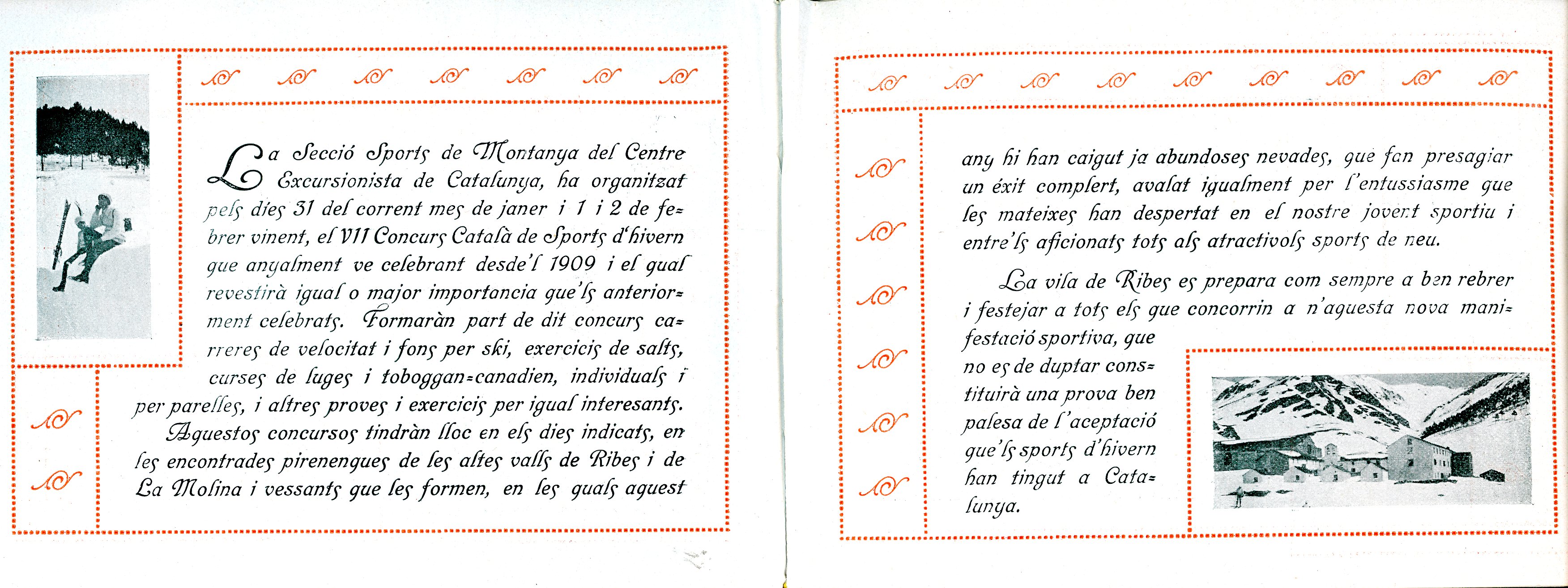 Concursos de Sports d'hivern = Any VII : Skis · Luges · Toboggan canadien - Miniatura 3