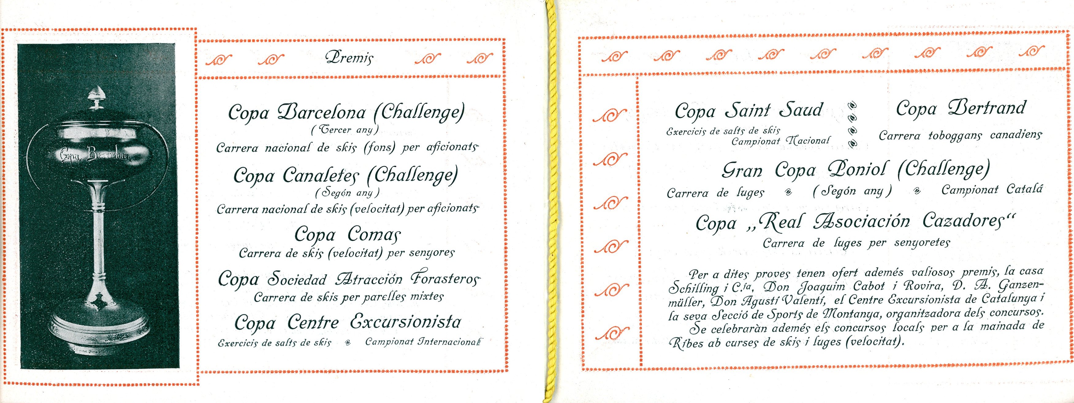 Concursos de Sports d'hivern = Any VII : Skis · Luges · Toboggan canadien - Miniatura 4