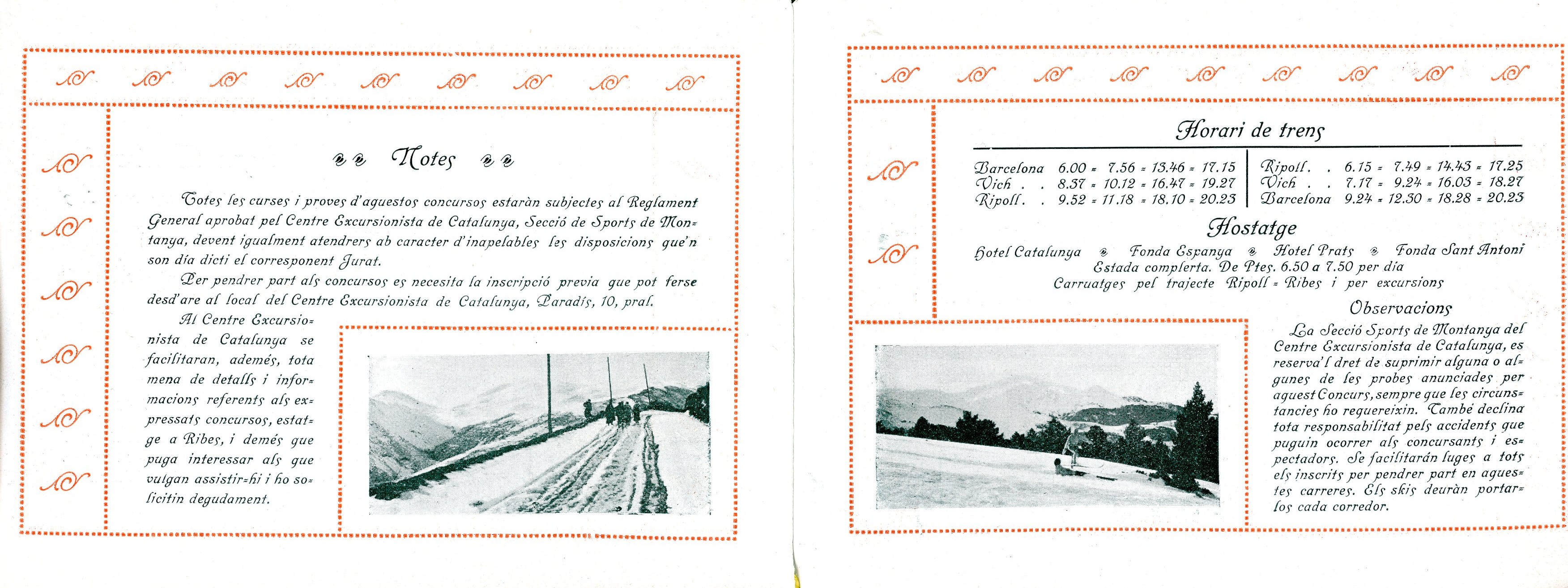 Concursos de Sports d'hivern = Any VII : Skis · Luges · Toboggan canadien - Miniatura 5