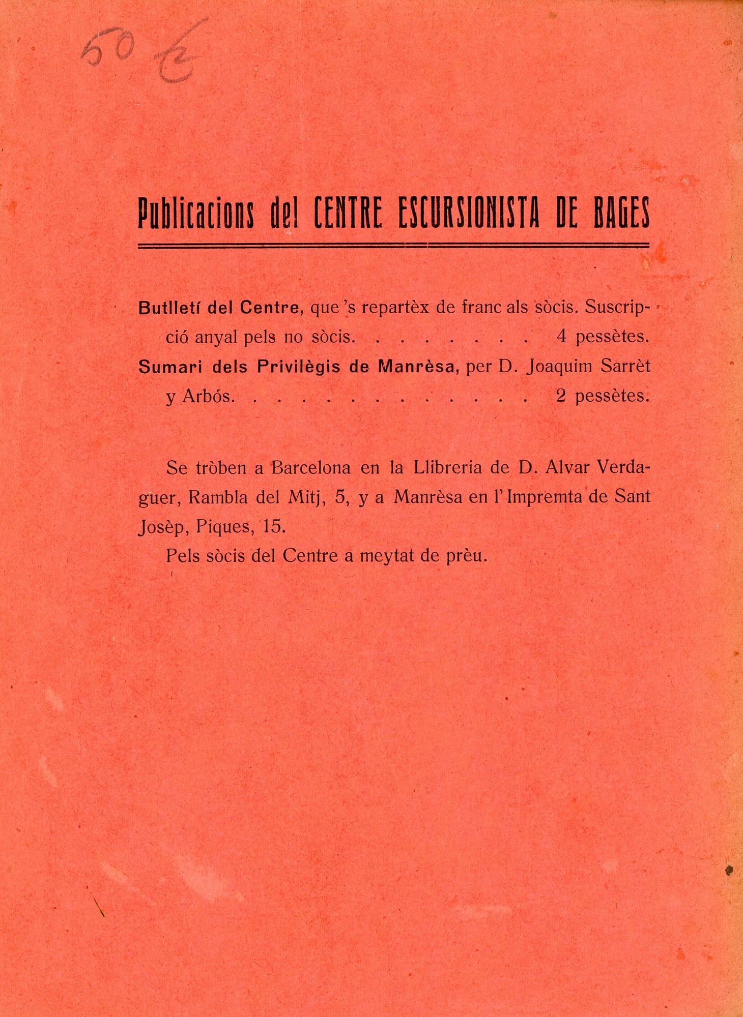 Sumari dels privilègis de Manrèsa - Miniatura 2