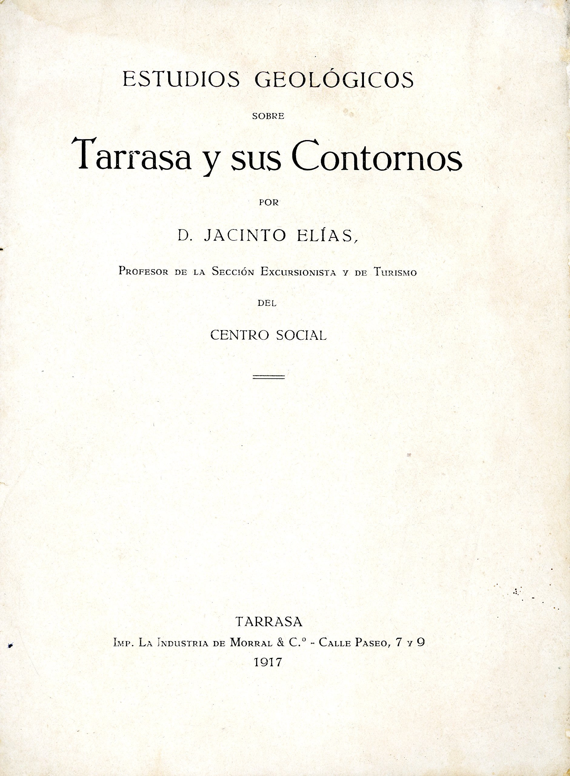 Estudios geológicos sobre Tarrasa y sus contornos - Miniatura 2