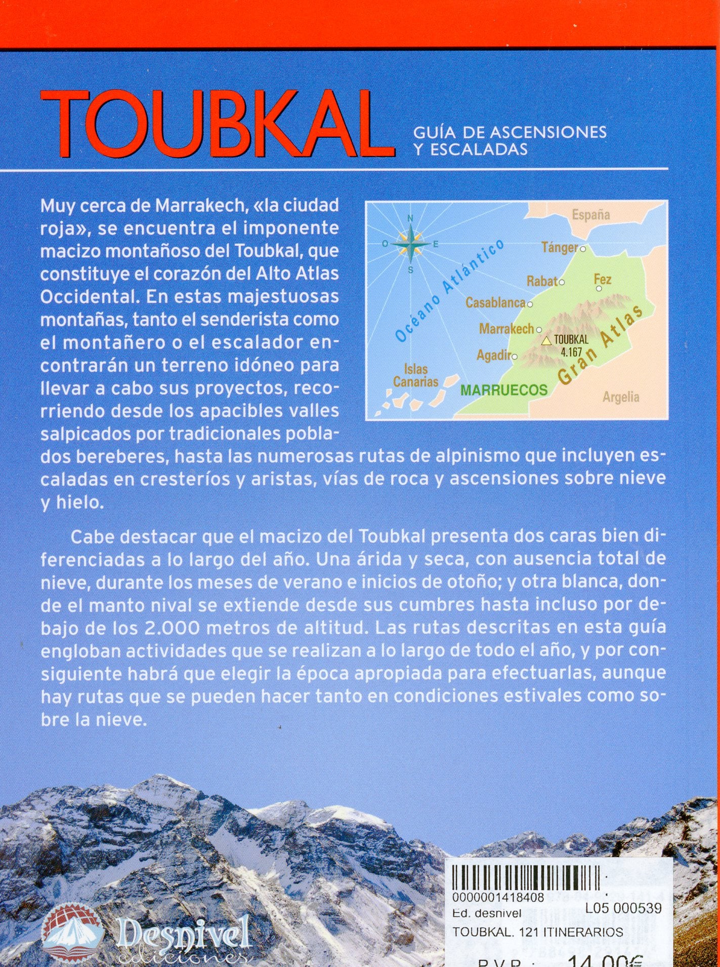 Toubkal : Guía de ascensiones y escaladas - Miniatura 5