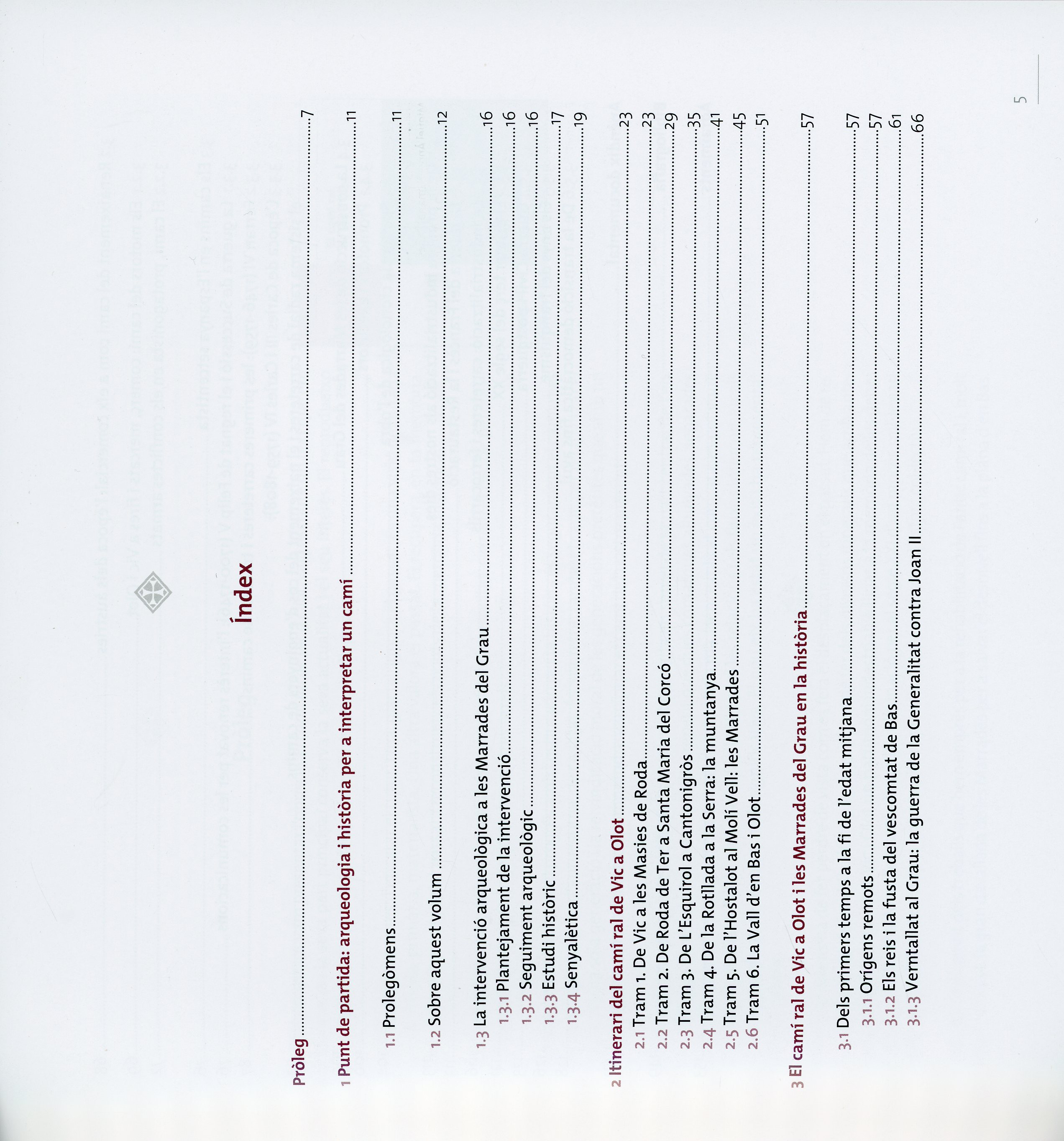 Travessant el Collsacabra : El camí ral de Vic a Olot i les Marrades del Grau - Miniatura 2