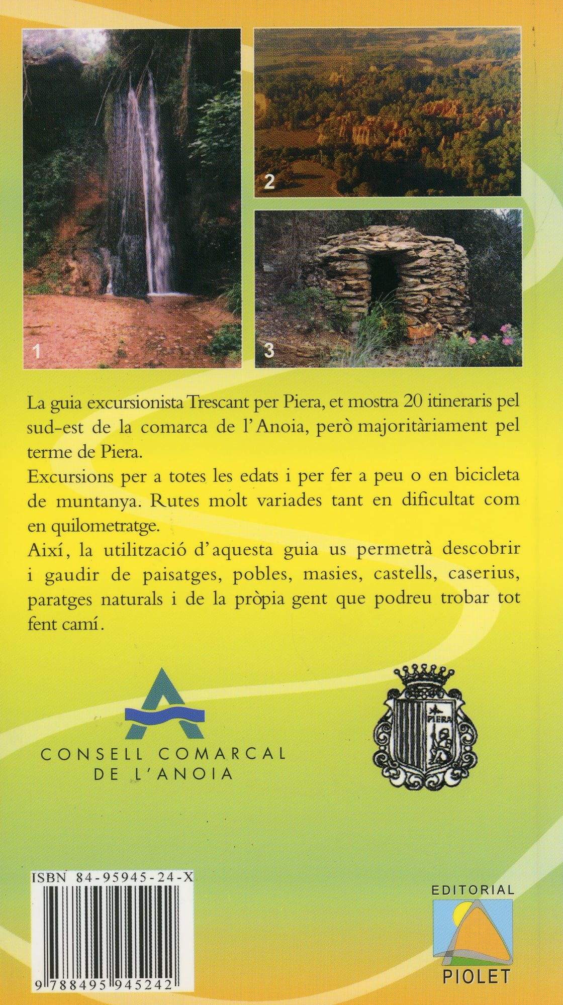 Trescant per Piera : Història i paisatge : 20 rutes de senderisme i BTT - Miniatura 3