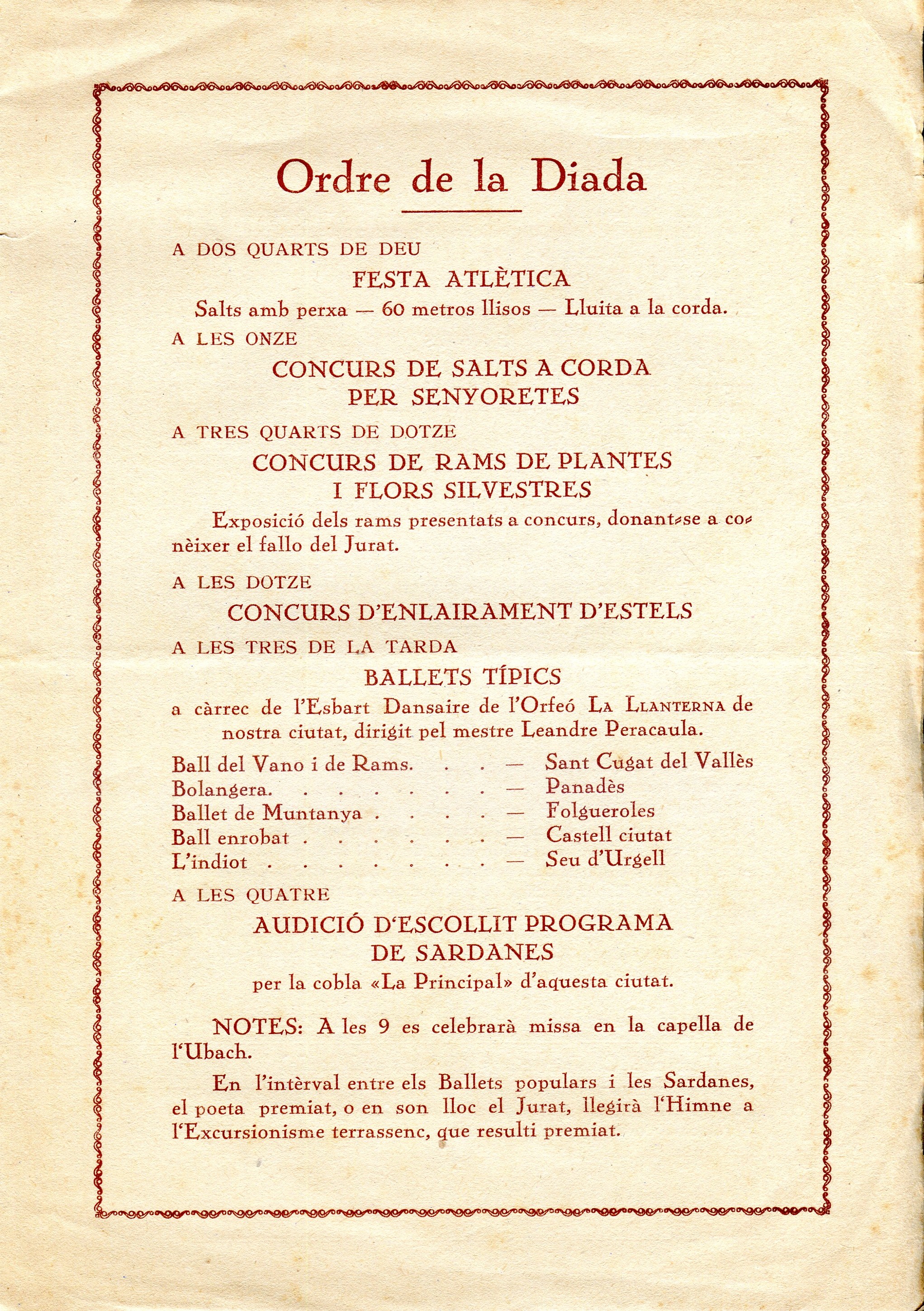 VI Diada de Germanor a l'Ubach : Organitzada per les entitats excursionistes terrassenques - Miniatura 2