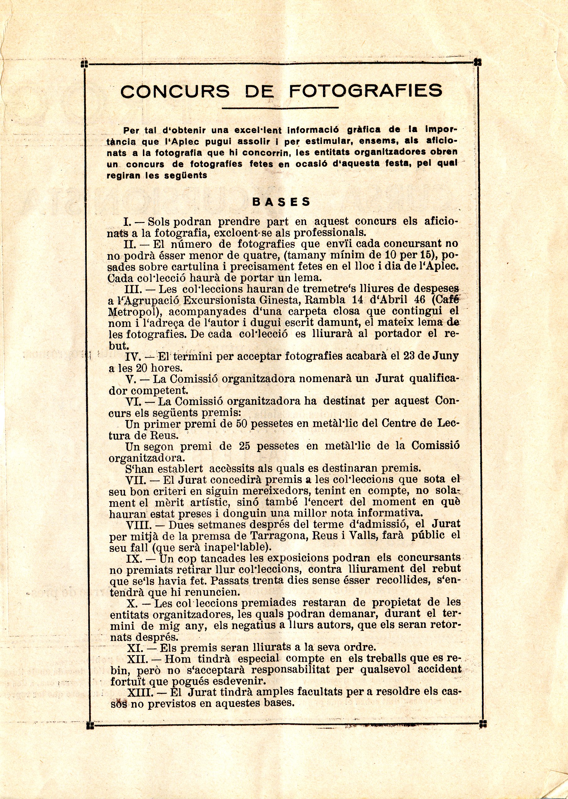 VIII Aplec excursionista de les comarques tarragonines : 10 de juny de 1934 : Vallespinosa - Miniatura 4