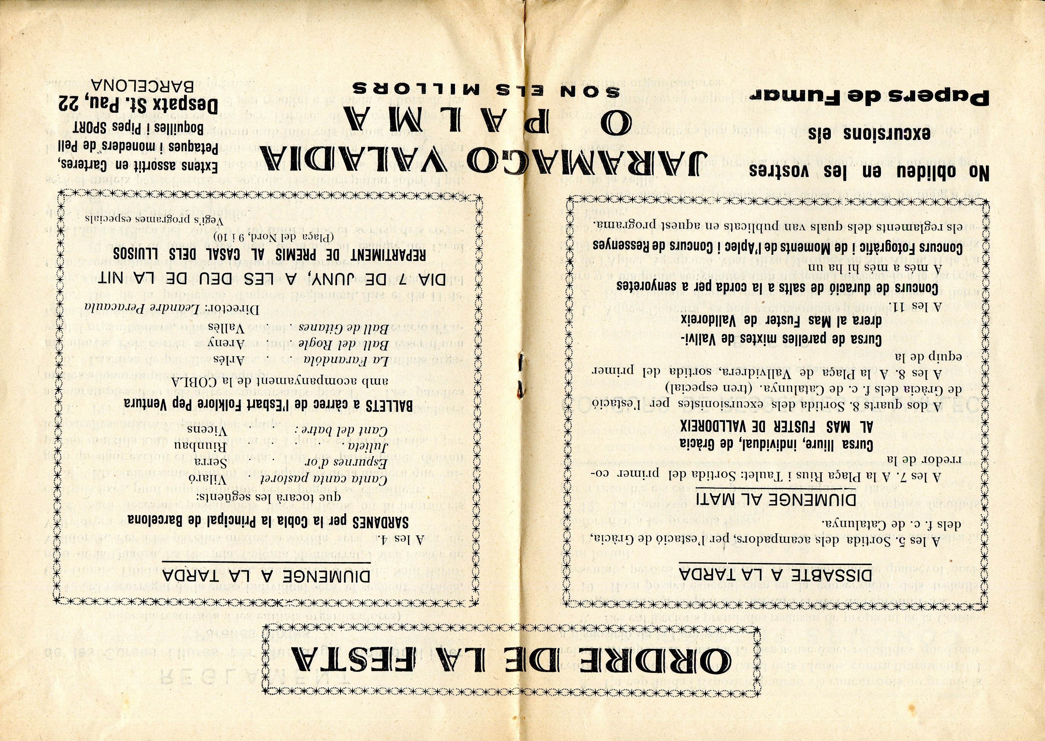 VIII.è Aplec de l'excursionisme gracienc : A Mas Fuster de Valldoreix 13 maig 1934 - Miniatura 2