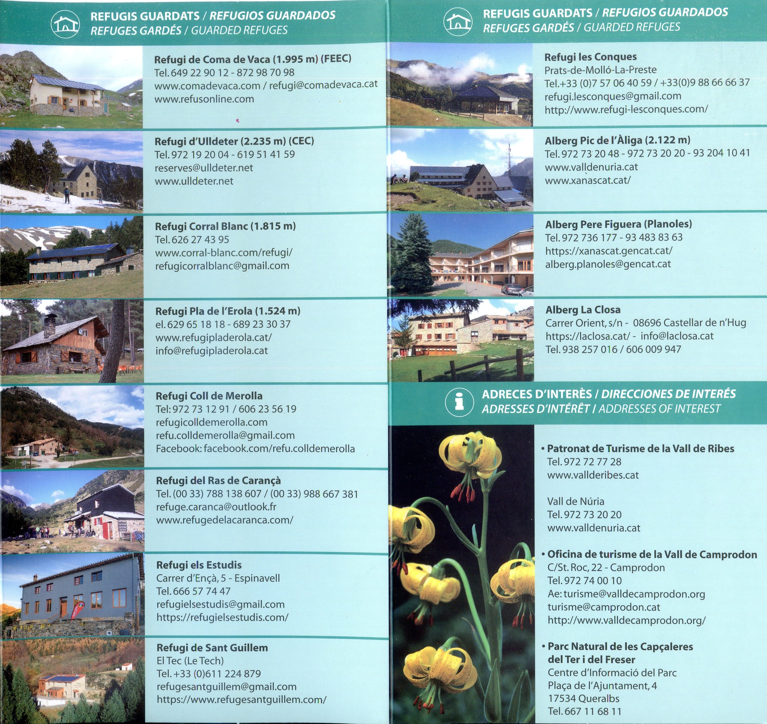 Vall de Camprodon : Vall de Ribes : Puigmal · Costabona · Taga - Miniatura 3