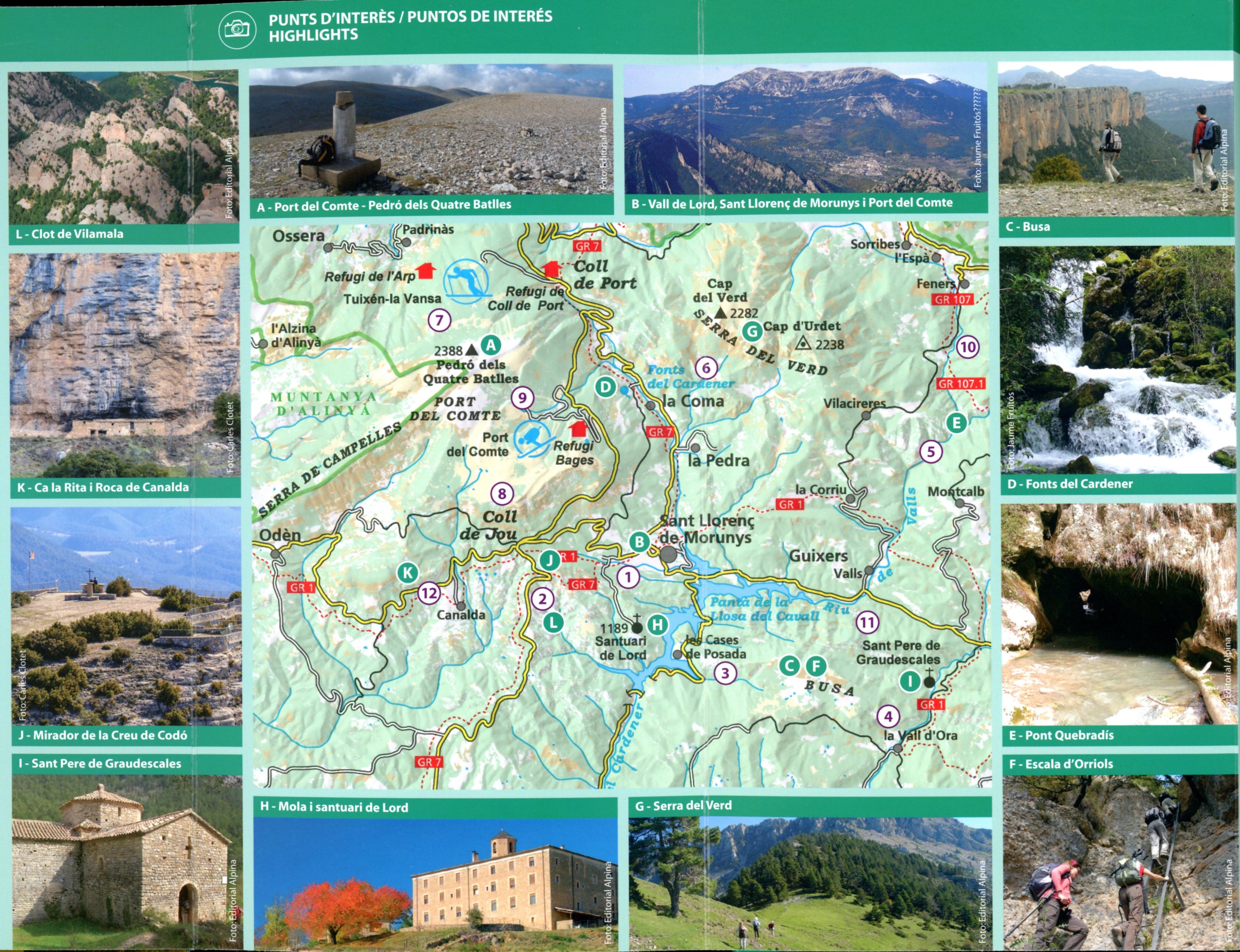 Vall de Lord : Port del Comte : Serra del Verd · Serra de Busa - Miniatura 2