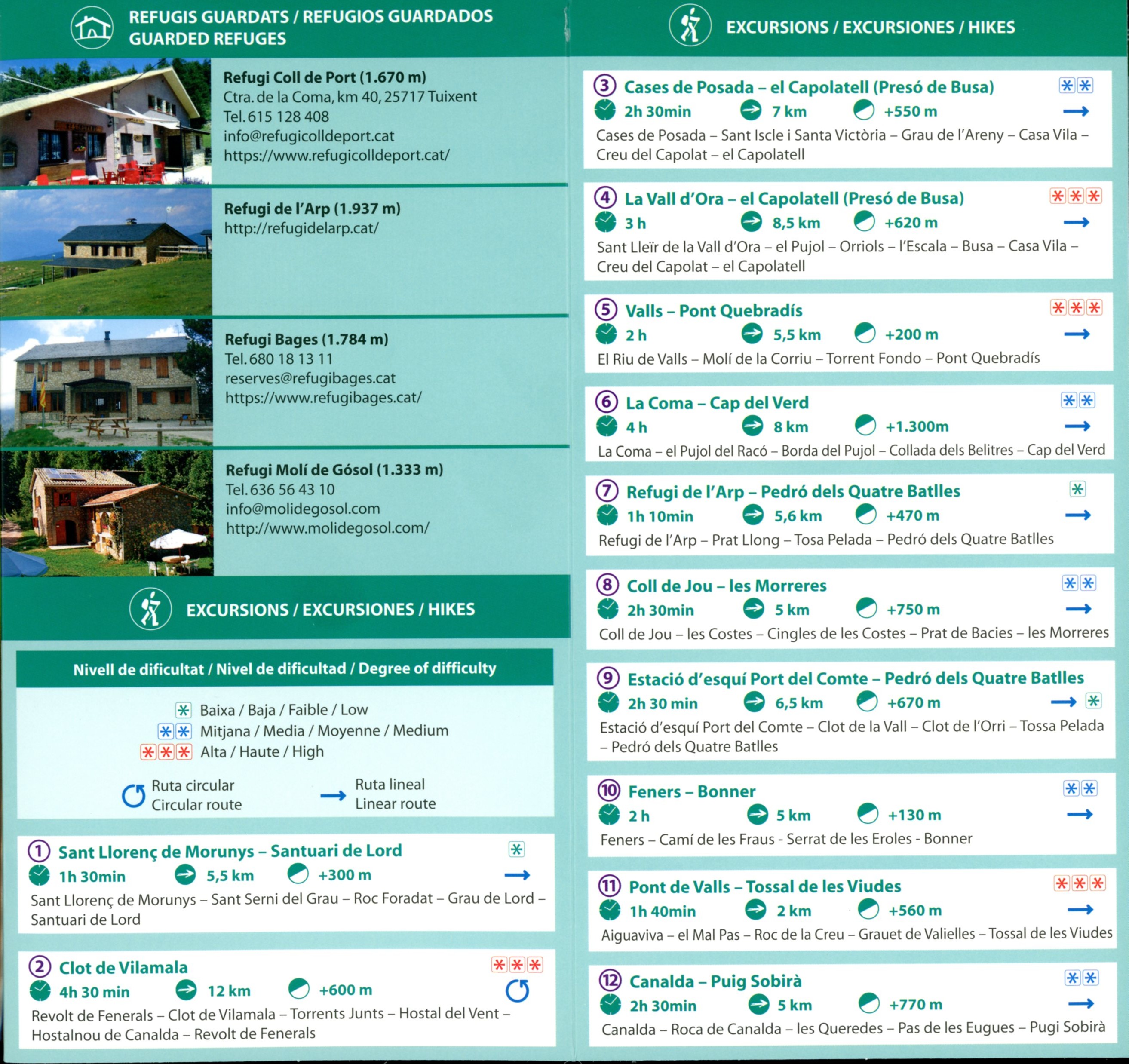 Vall de Lord : Port del Comte : Serra del Verd · Serra de Busa - Miniatura 3