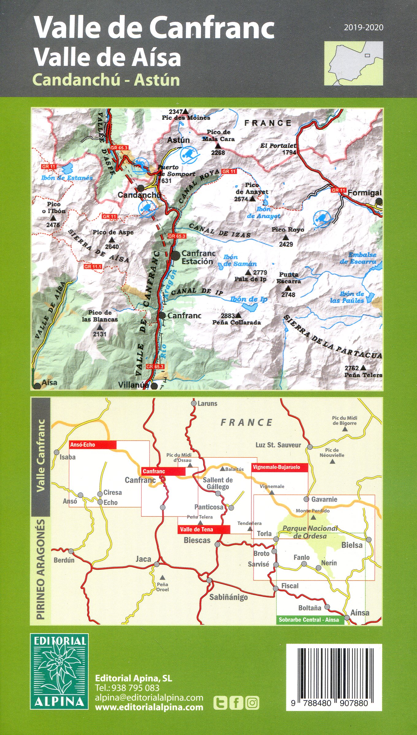 Valle de Canfranc : Valle de Aísa : Candanchú - Astún - Miniatura 2