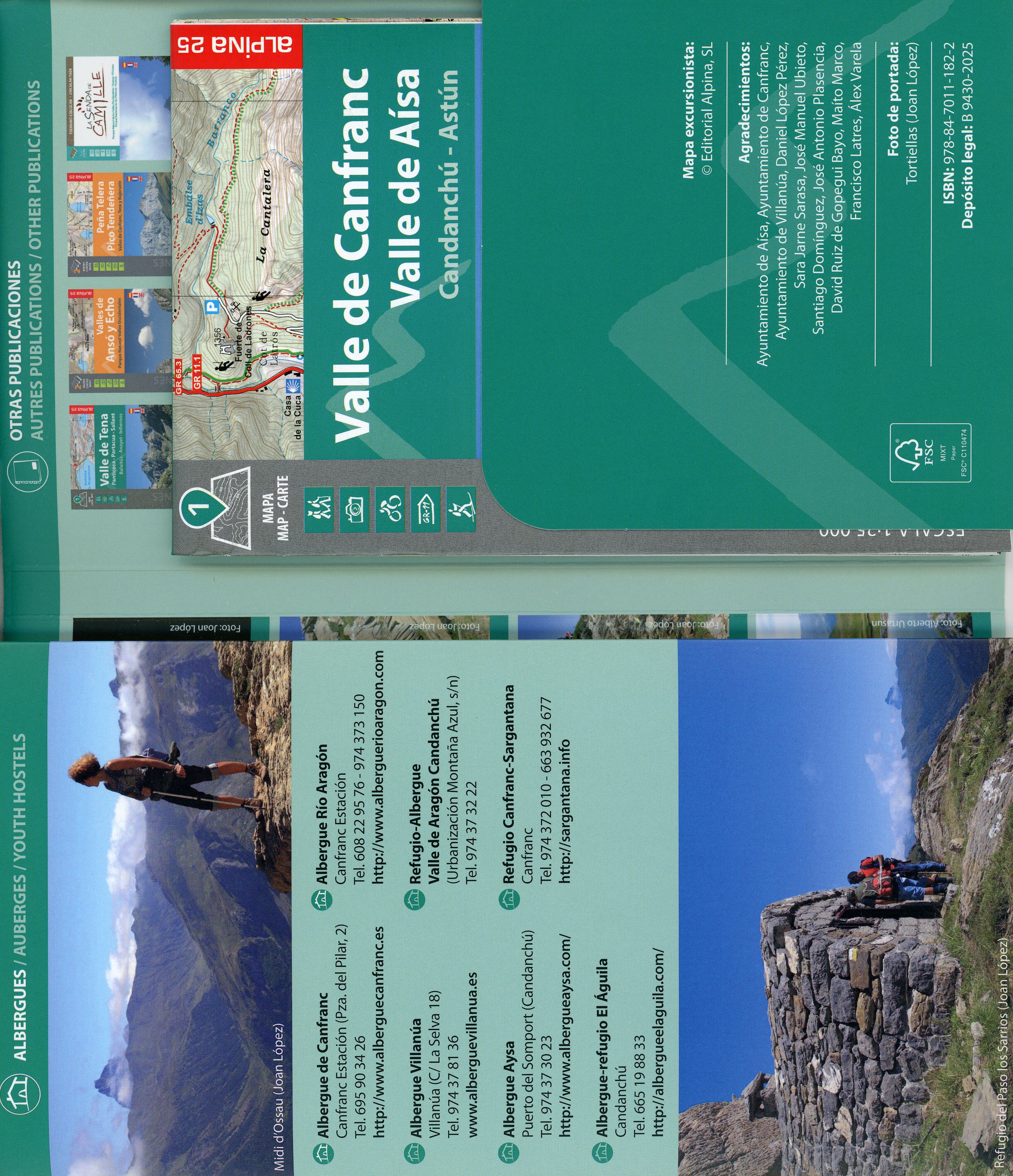 Valle de Canfranc : Valle de Aísa : Candanchú - Astún - Miniatura 2