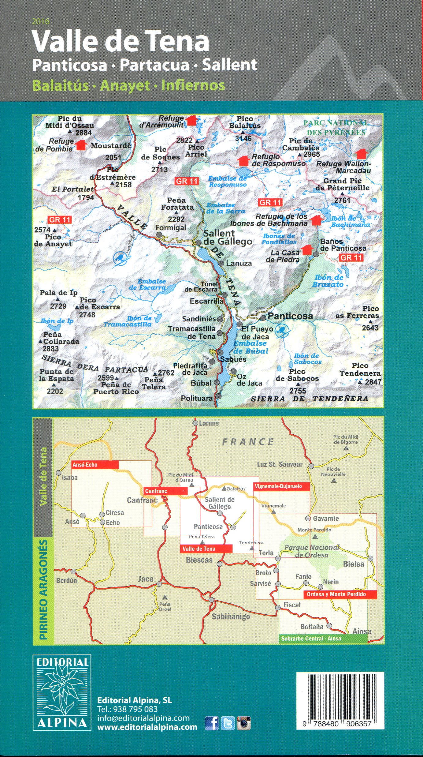 Valle de Tena : Panticosa · Partacua · Sallent - Miniatura 2