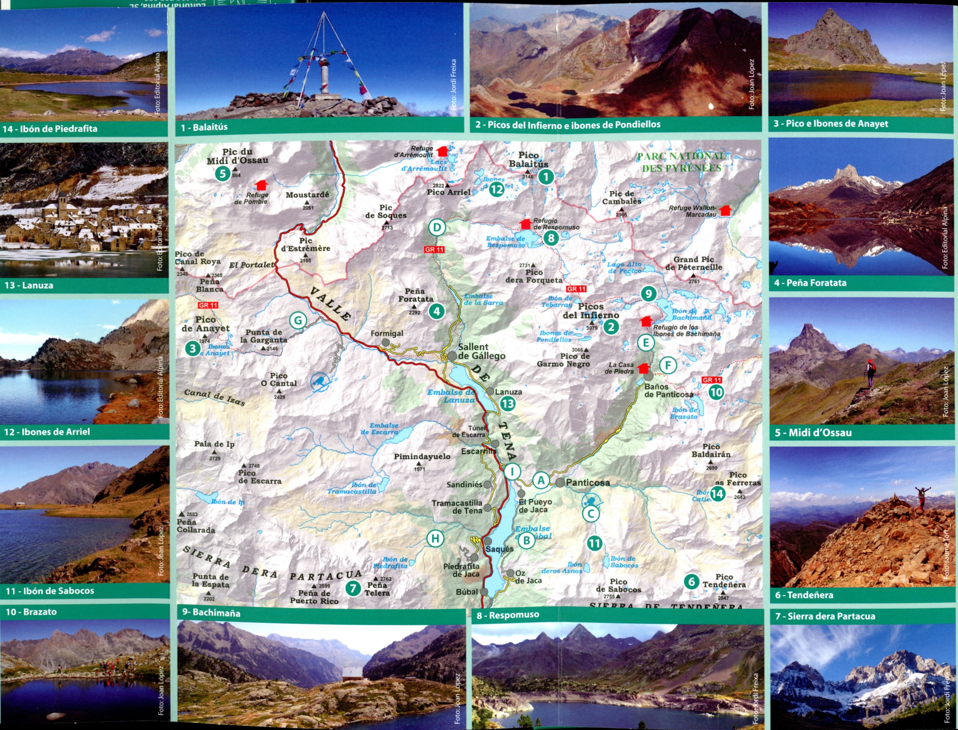 Valle de Tena : Panticosa · Partacua · Sallent : Balaitús · Anayet · Infiernos - Miniatura 2