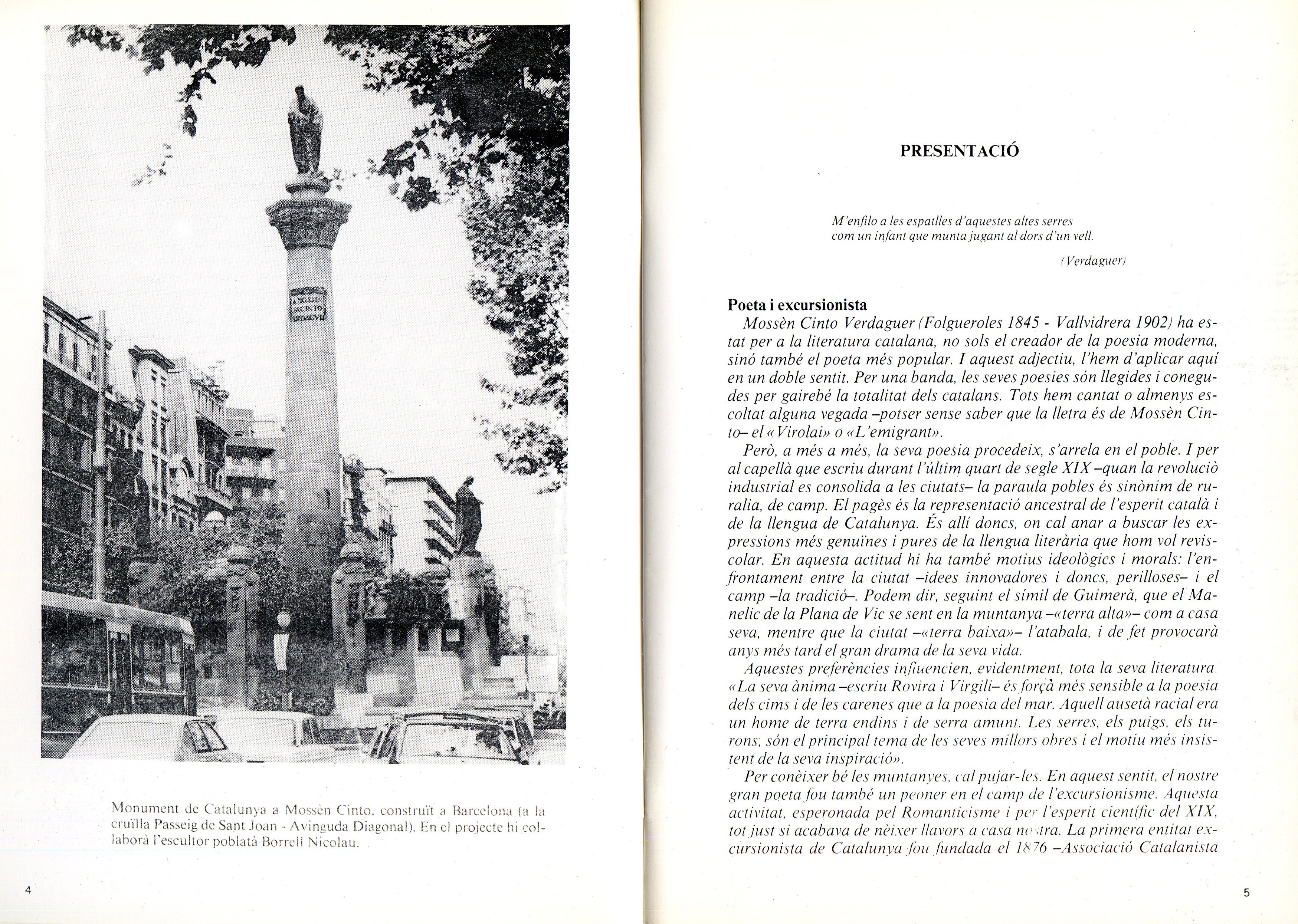 Verdaguer i el Pallars (Primer Centenari de l'excursió del poeta al Pirineu) - Miniatura 3