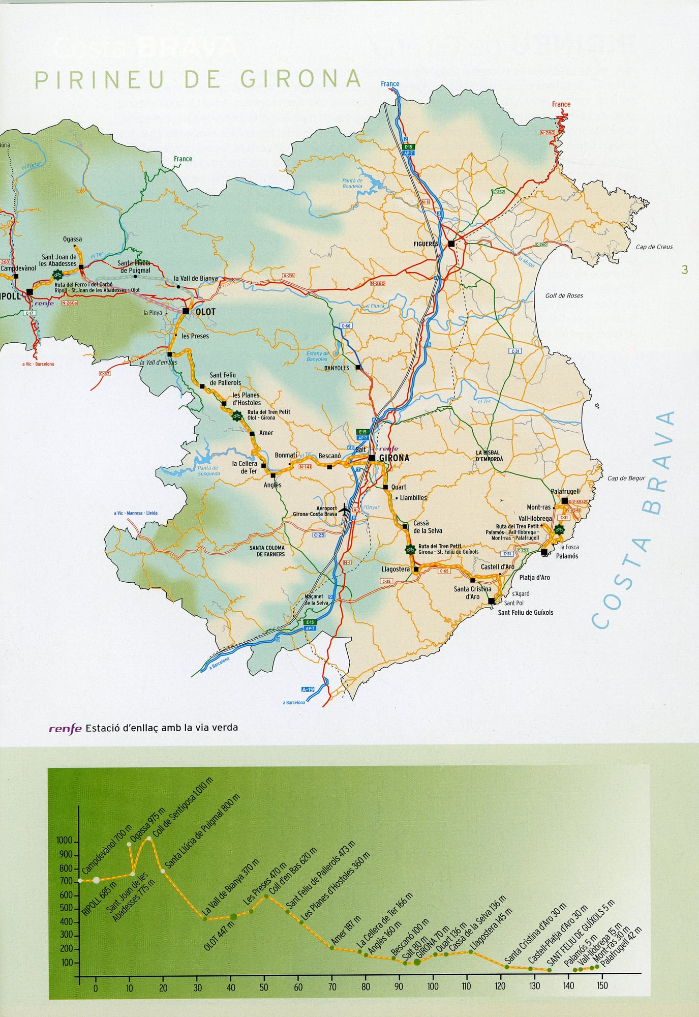 Vies verdes : Costa Brava Pirineu de Girona - Miniatura 2