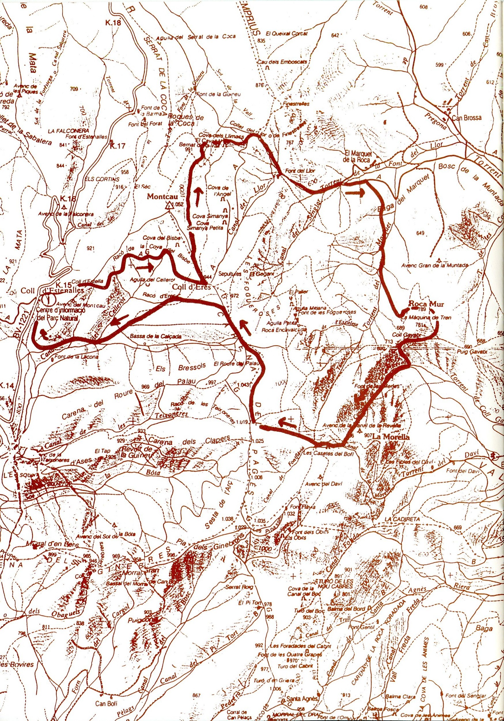 XI Ronda de Matadepera : Marxa Excursionista : 25 de setembre de 1994 - Miniatura 2