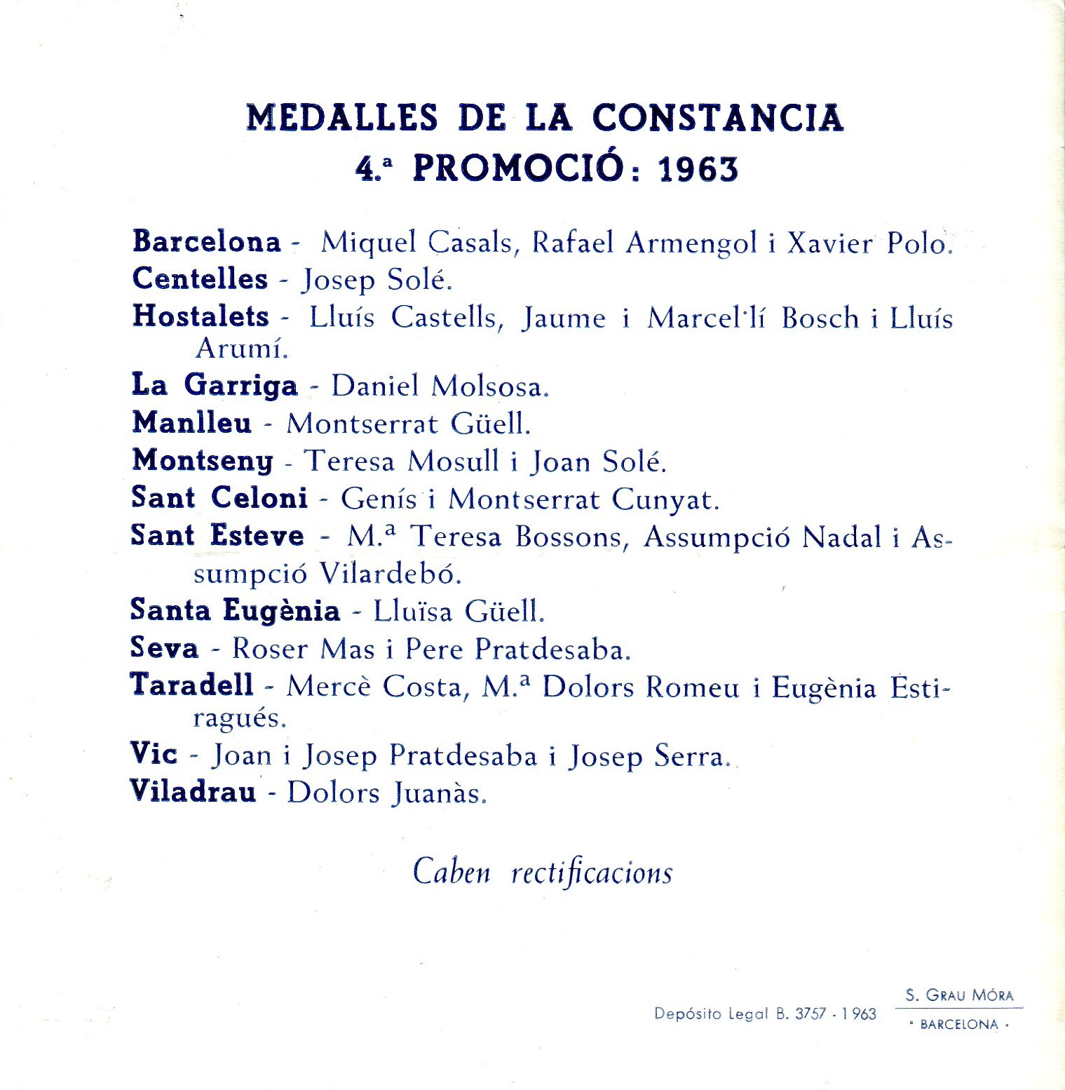 XIV Aplec de Matagalls : 13 i 14 Juliol del 1963 : Homenatge anyal dels excursionistes a Sant Antoni M. Claret i a Mn. Jacint Verdaguer : El sant i el poeta de la creu del Montseny - Miniatura 4