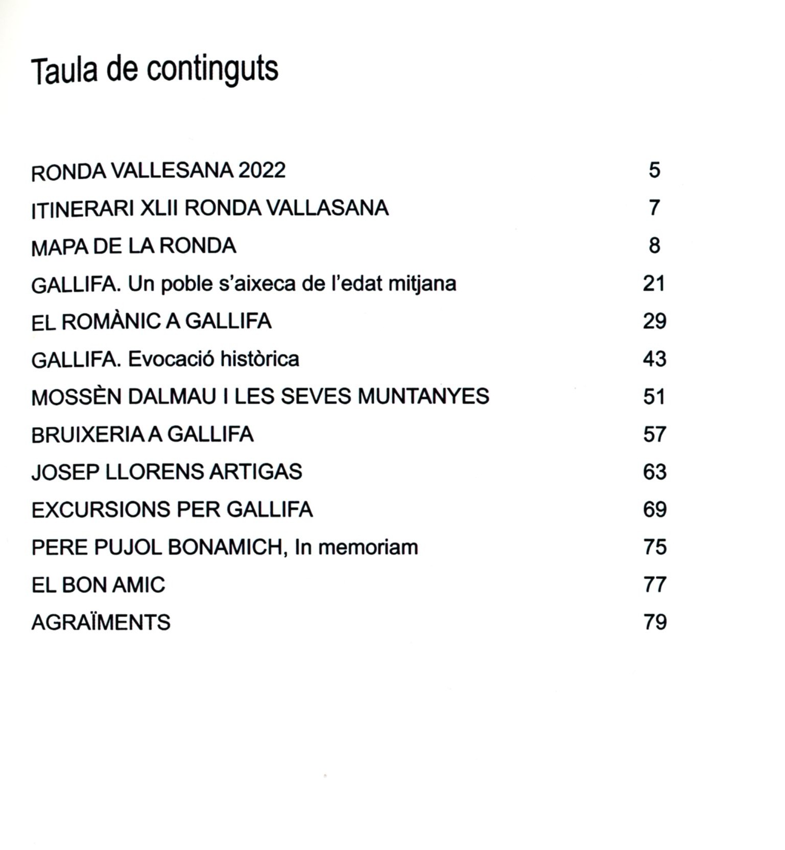 XLII Ronda Vallesana : Gallifa: Els Cingles : 2 d'0ctubre del 2022 - Miniatura 2