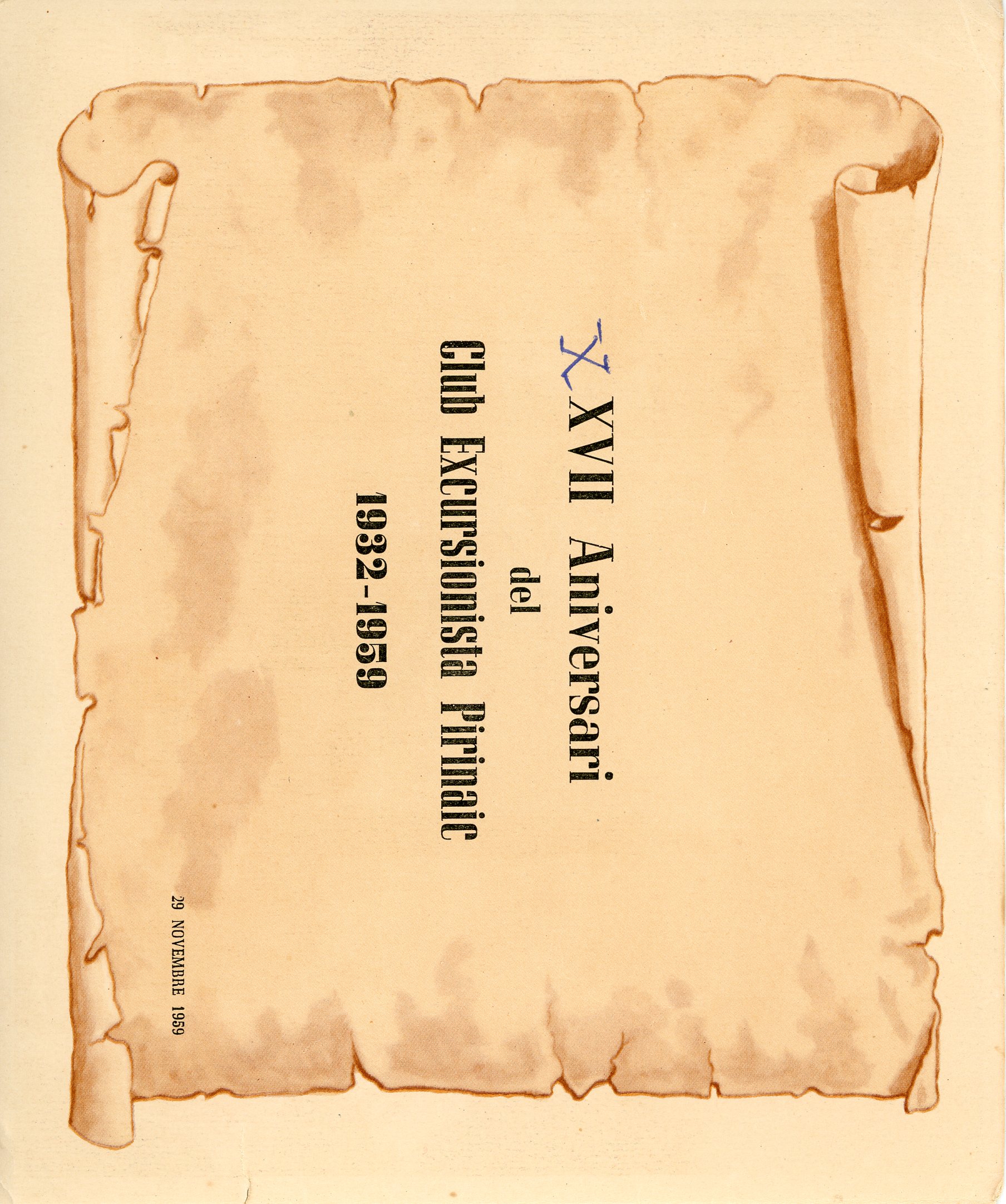 XVII Aniversari del Club Excursionista Pirenaix 1959 - Miniatura 2