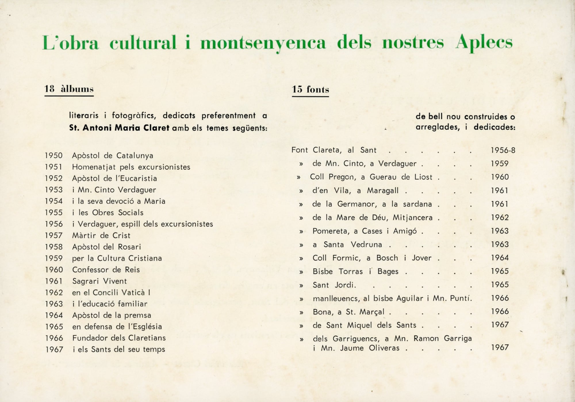 XVIIIè Aplec de Matagalls : Sant Antoni Mª Claret i els sants del seu temps - Miniatura 3