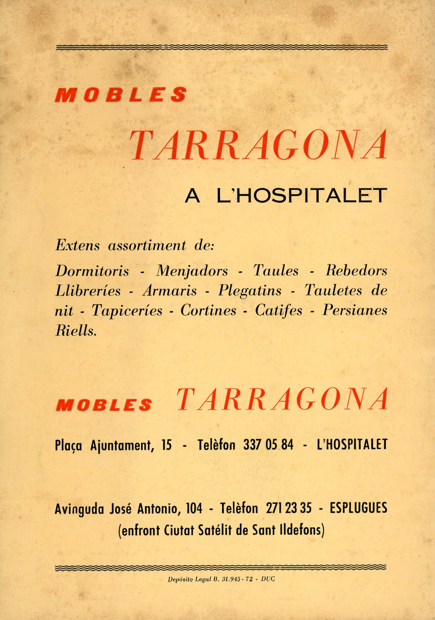 XX Aniversari 1952 1972 : Unió Excursionista de Catalunya : Delegació de l'Hospitalet - Miniatura 2