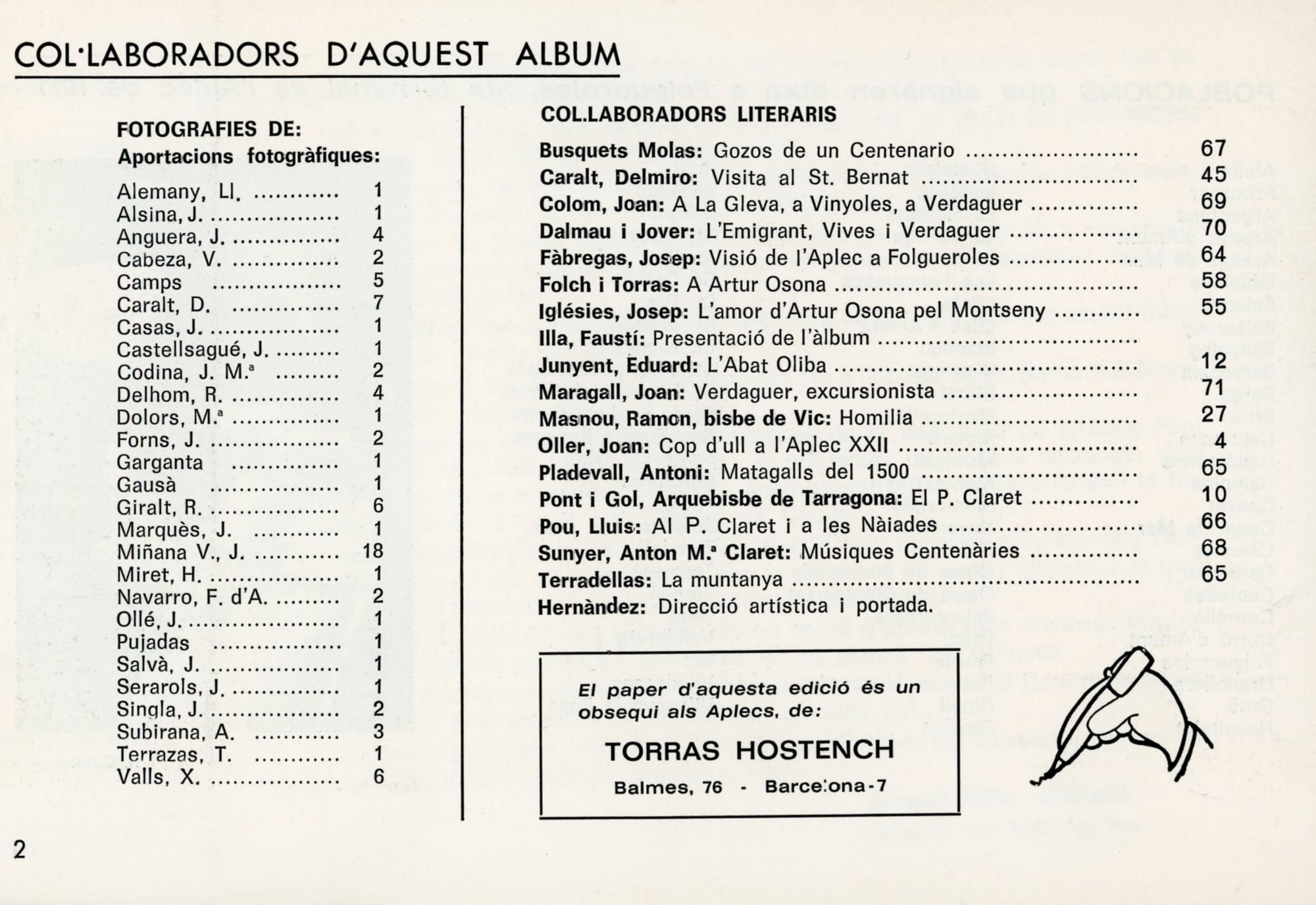 XXIII Aplec de Matagalls any 1972 - Miniatura 2