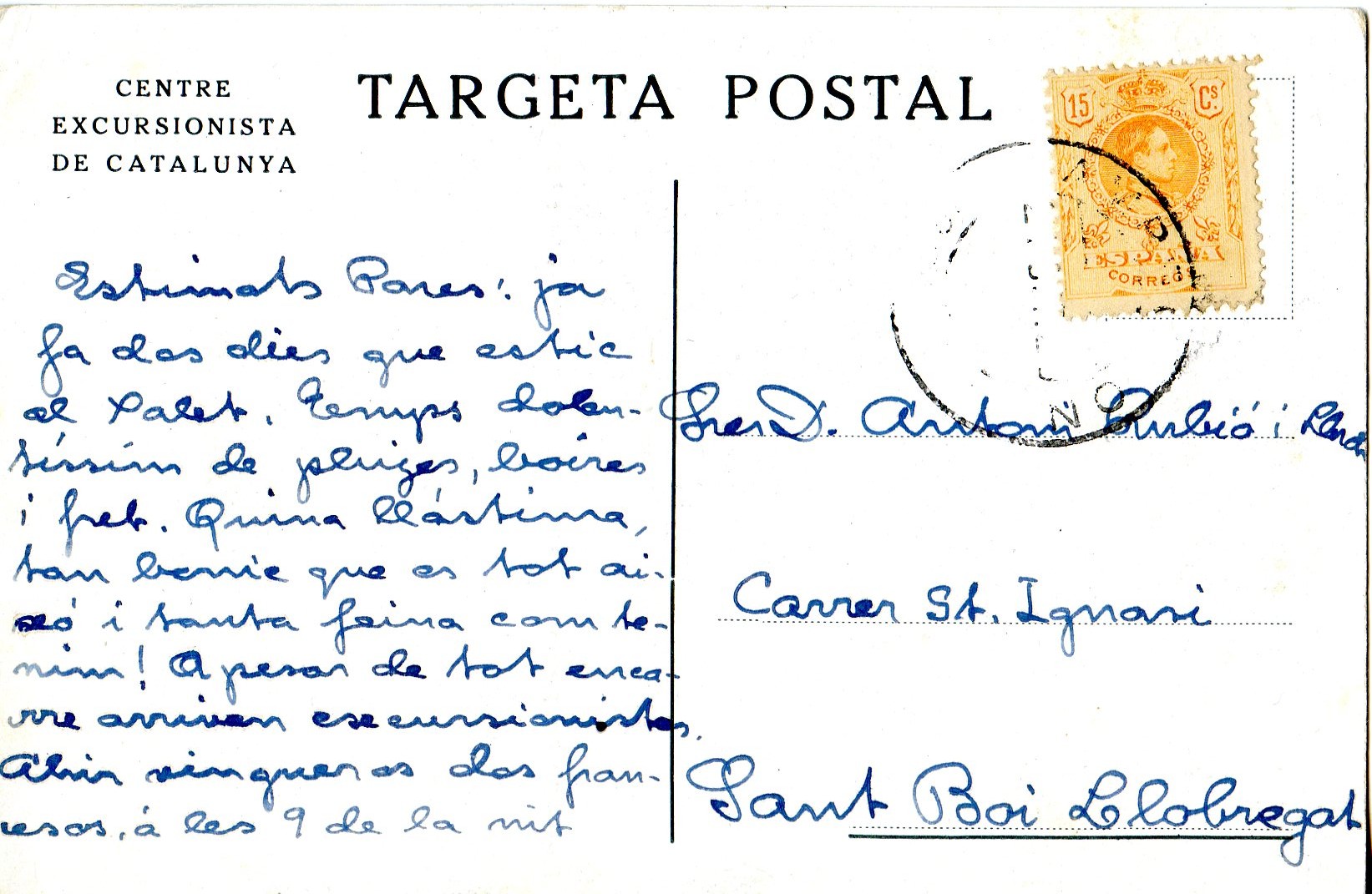 Pireneu Català : Xalet-Refugi d'Ull de Ter (alt. 2325 m.) : Propietat del C.E. de C. - Miniatura 2