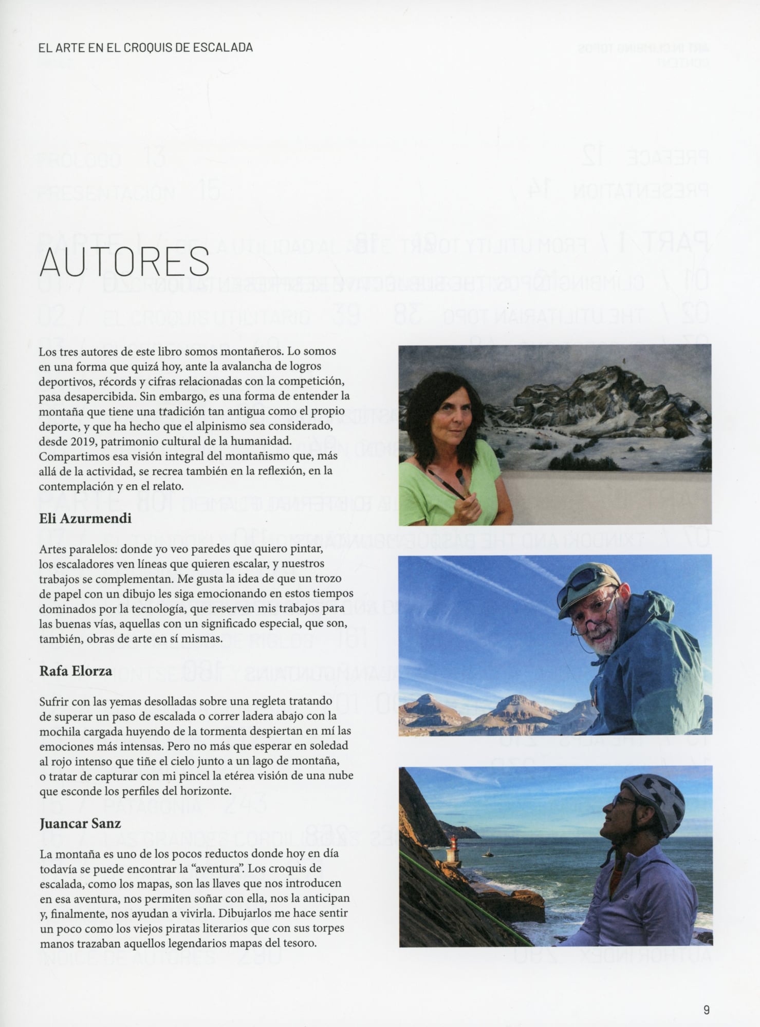 arte en el croquis de escalada, El : Art in climbing topos - Miniatura 4