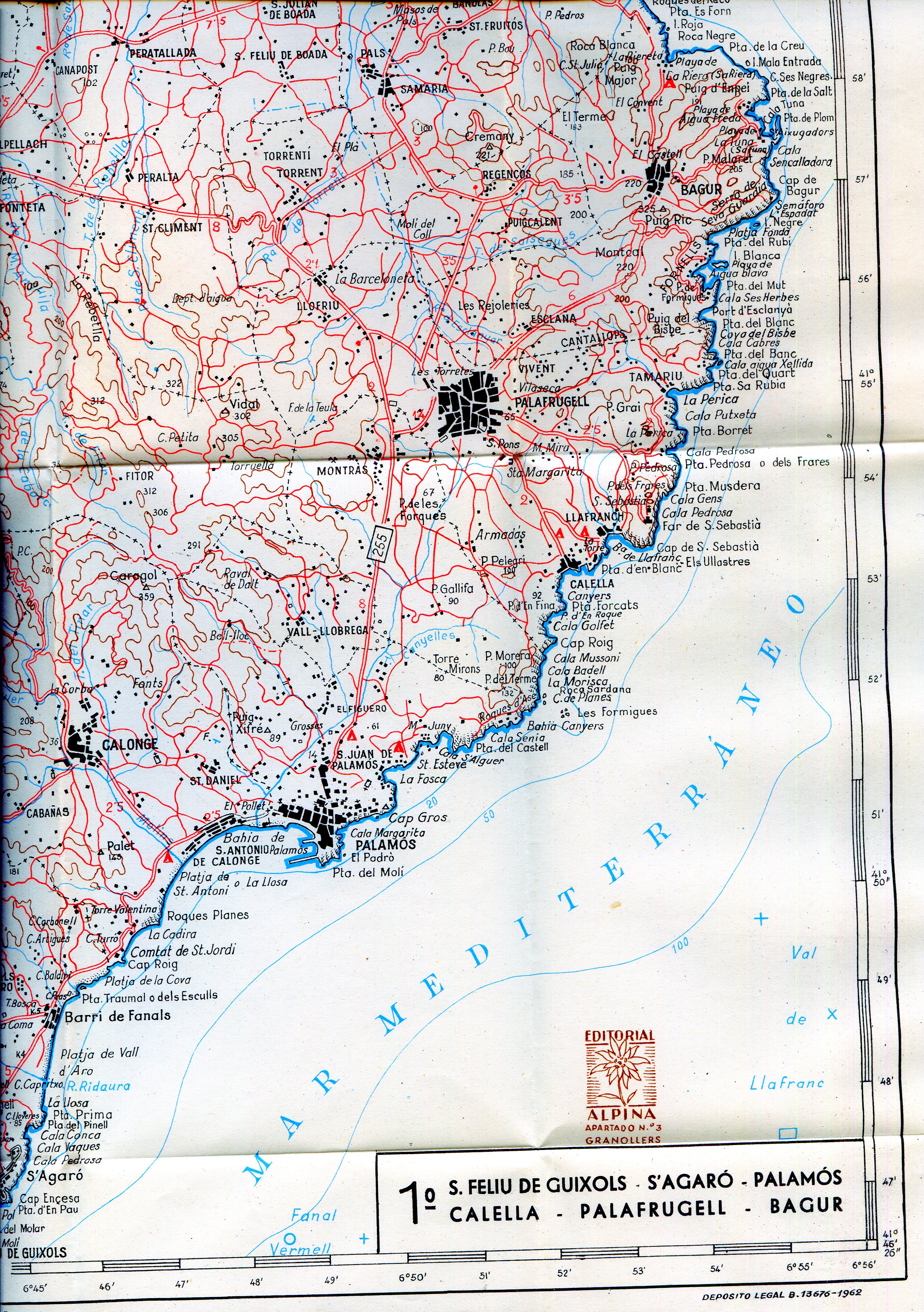 Cadaqués : De s´Agaró a Port - Bou - Palómas - Palafrugell - Rosas - Miniatura 3