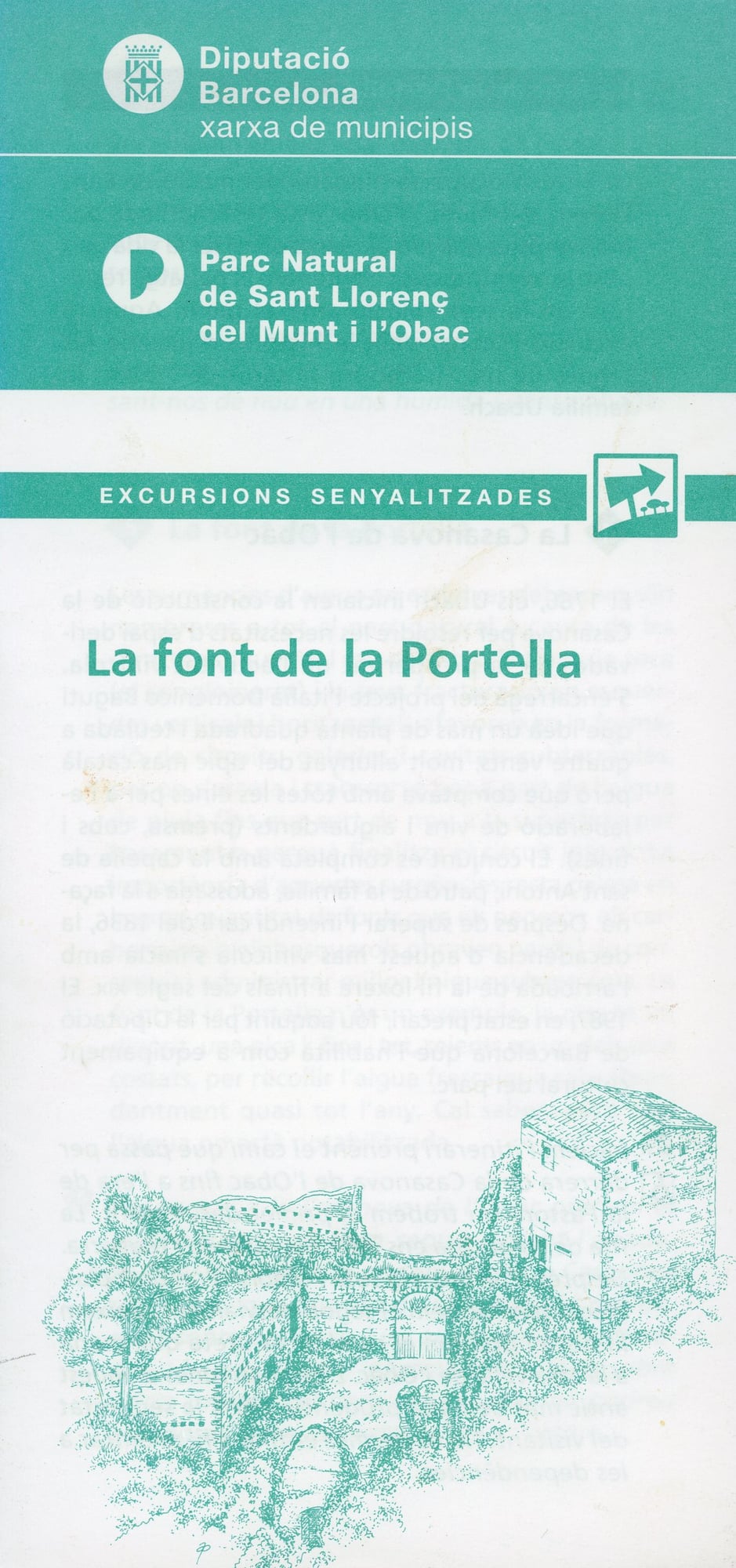 font de la Portella, La - Portada