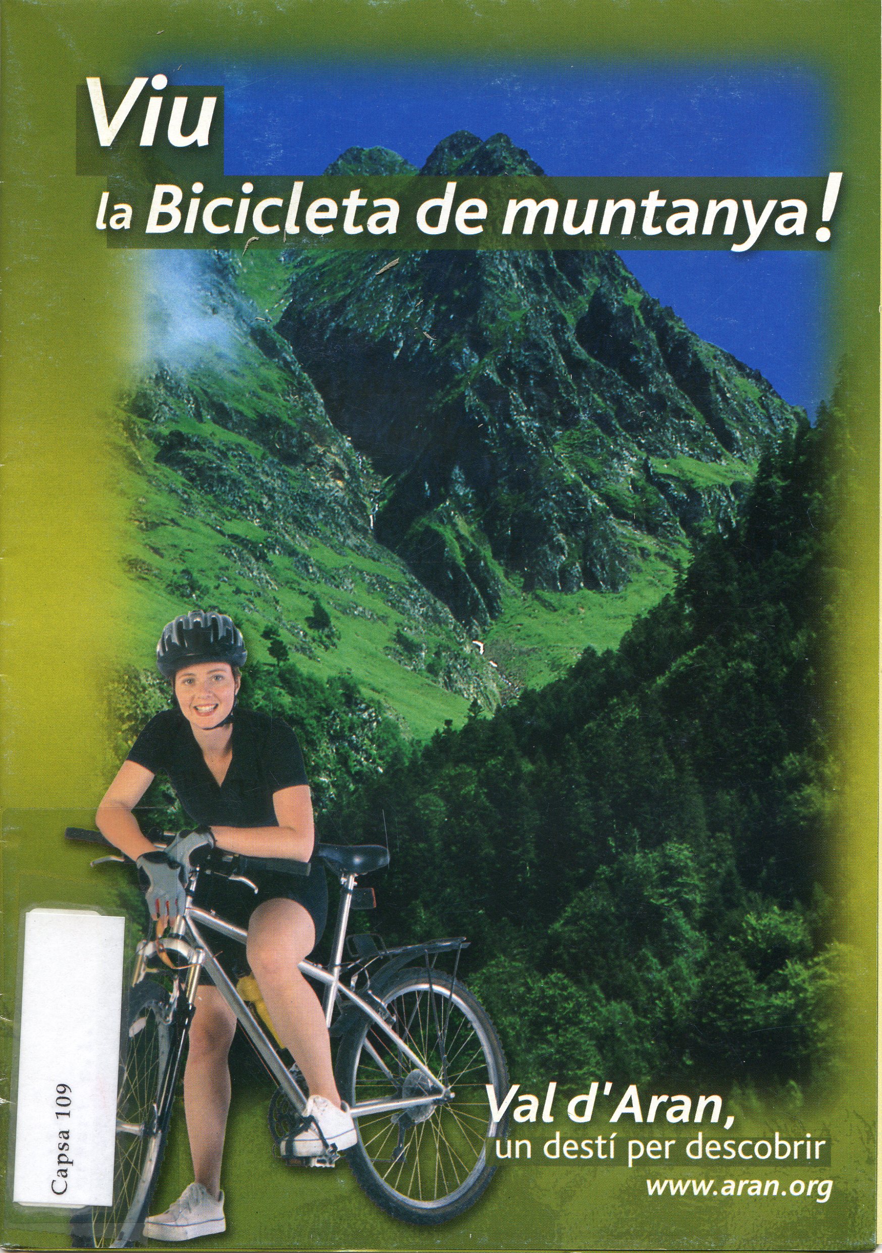 Viu la Bicicleta de muntanya! Val d'Aran un destí per descobrir - Portada