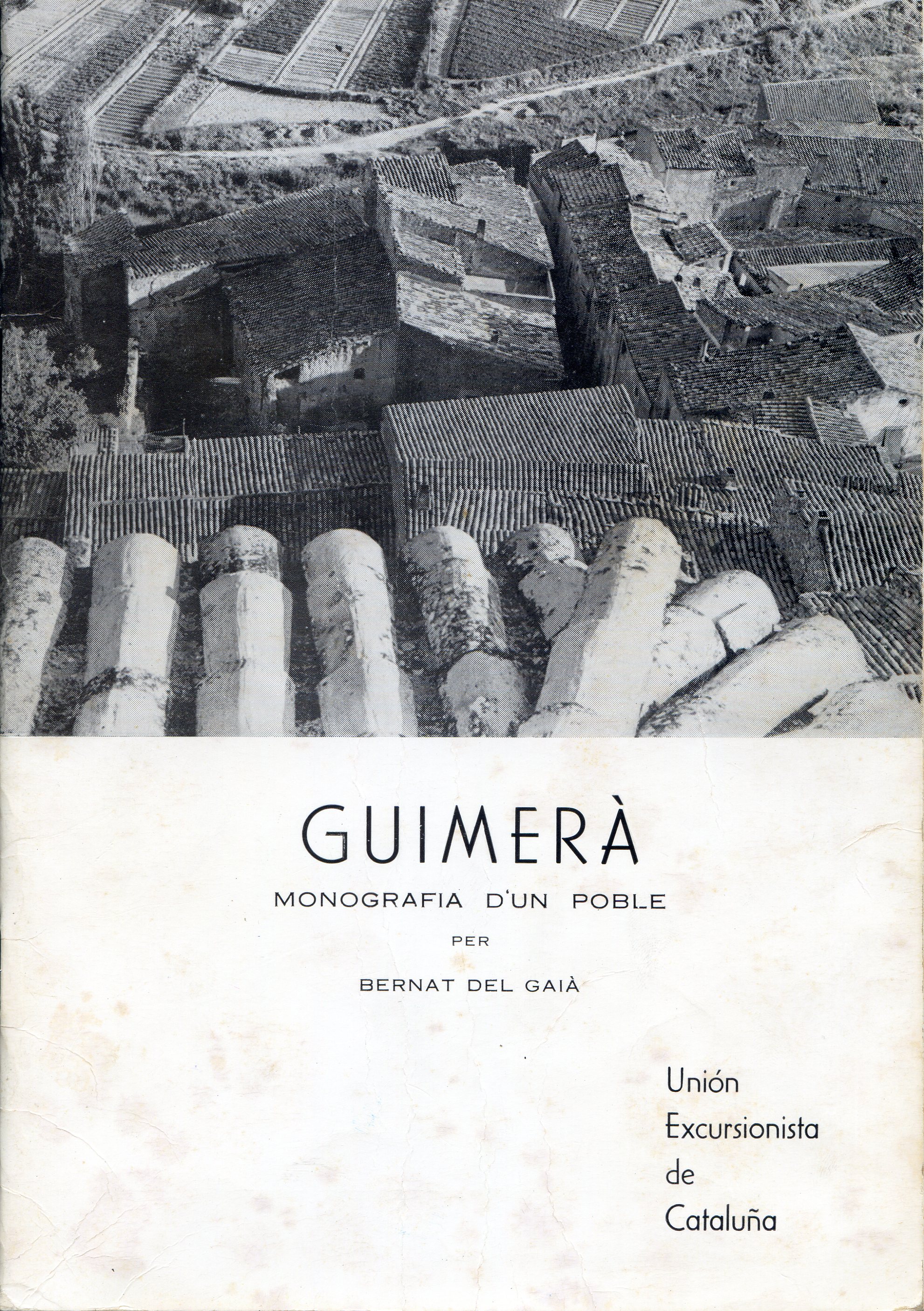 Guimerà : Monografia d'un poble - Portada