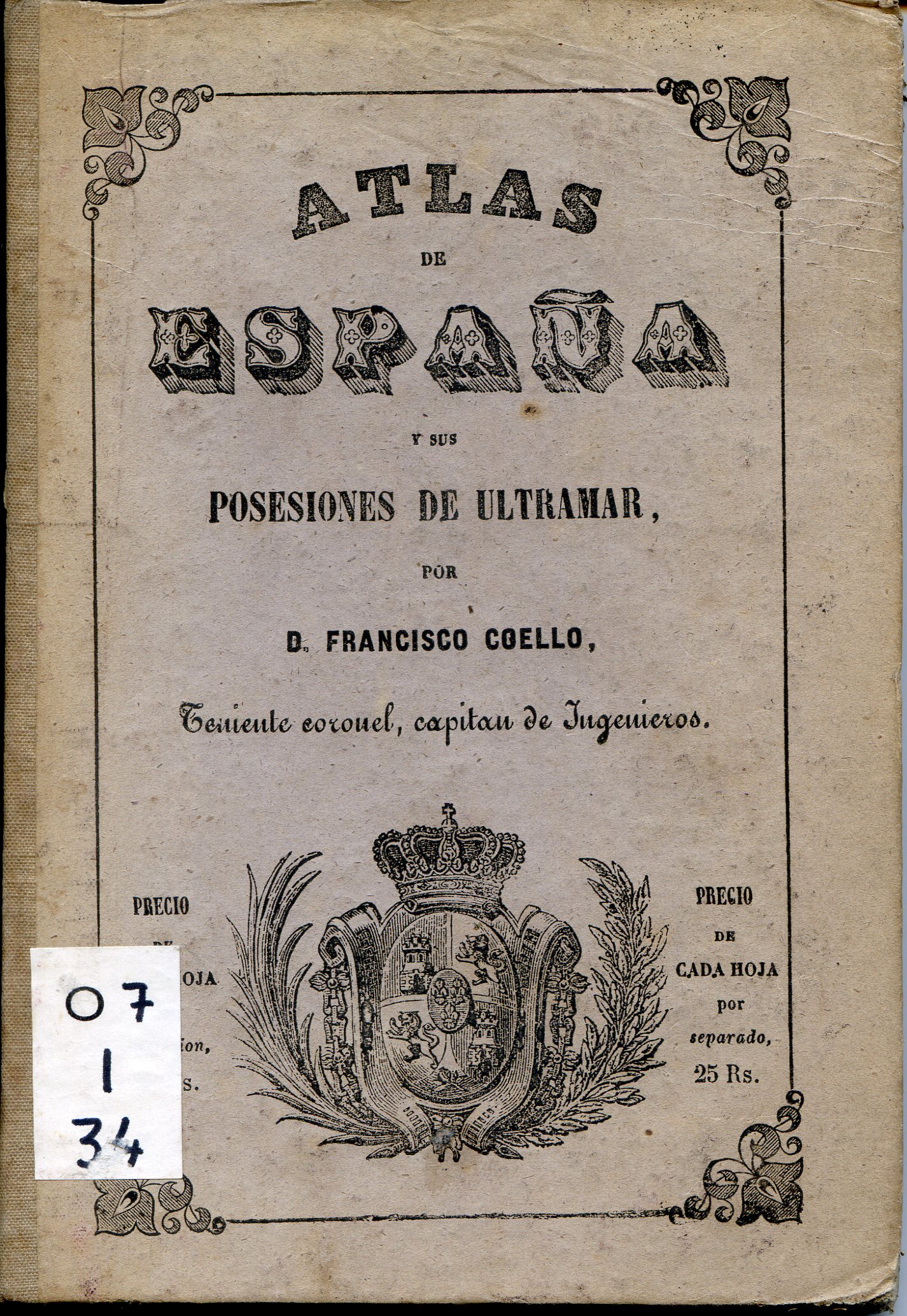 Atlas de España y sus posesiones de ultramar : Tarragona - Miniatura 3