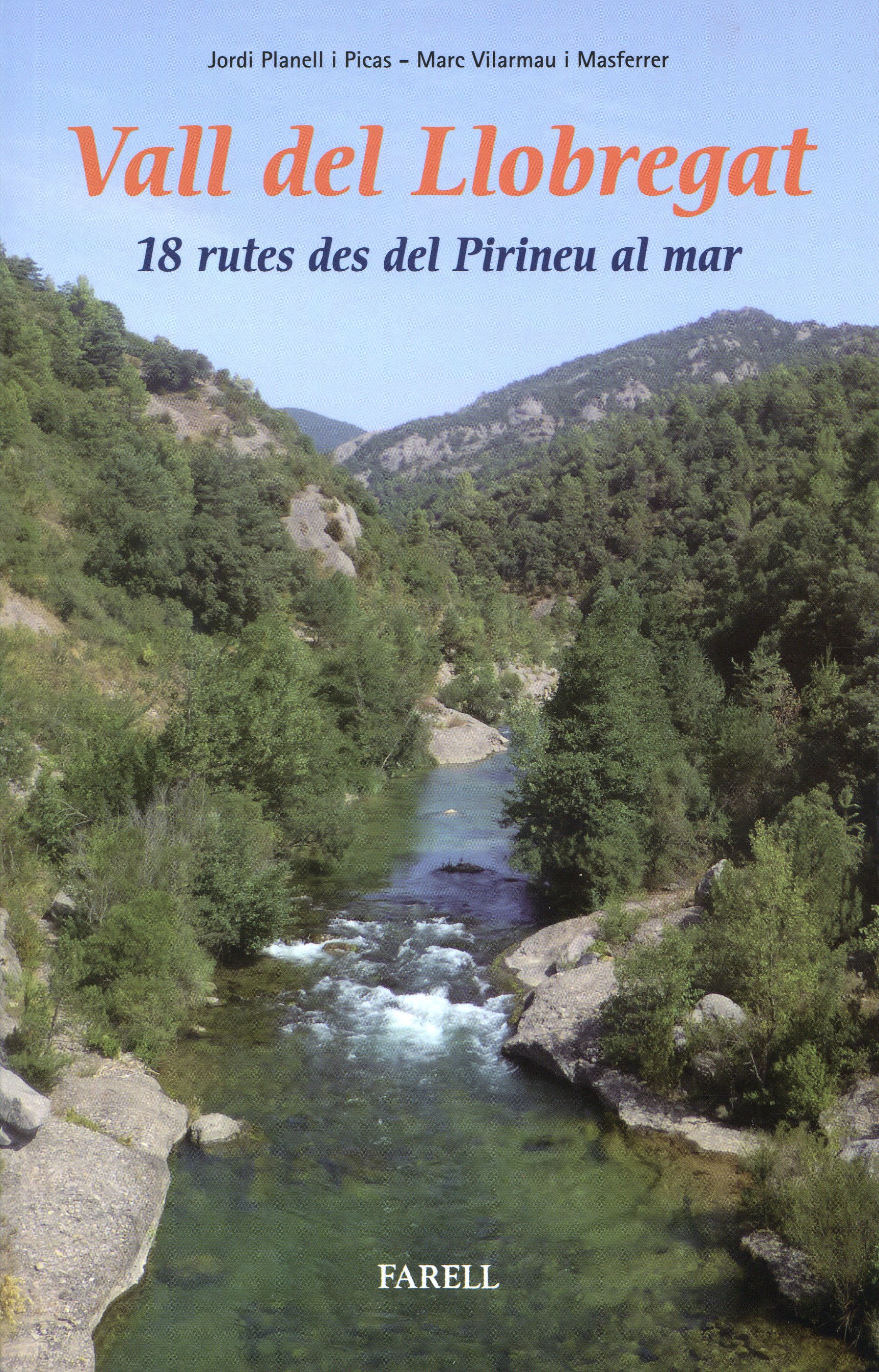 Vall del Llobregat : 18 rutes des del Pirineu al mar - Portada