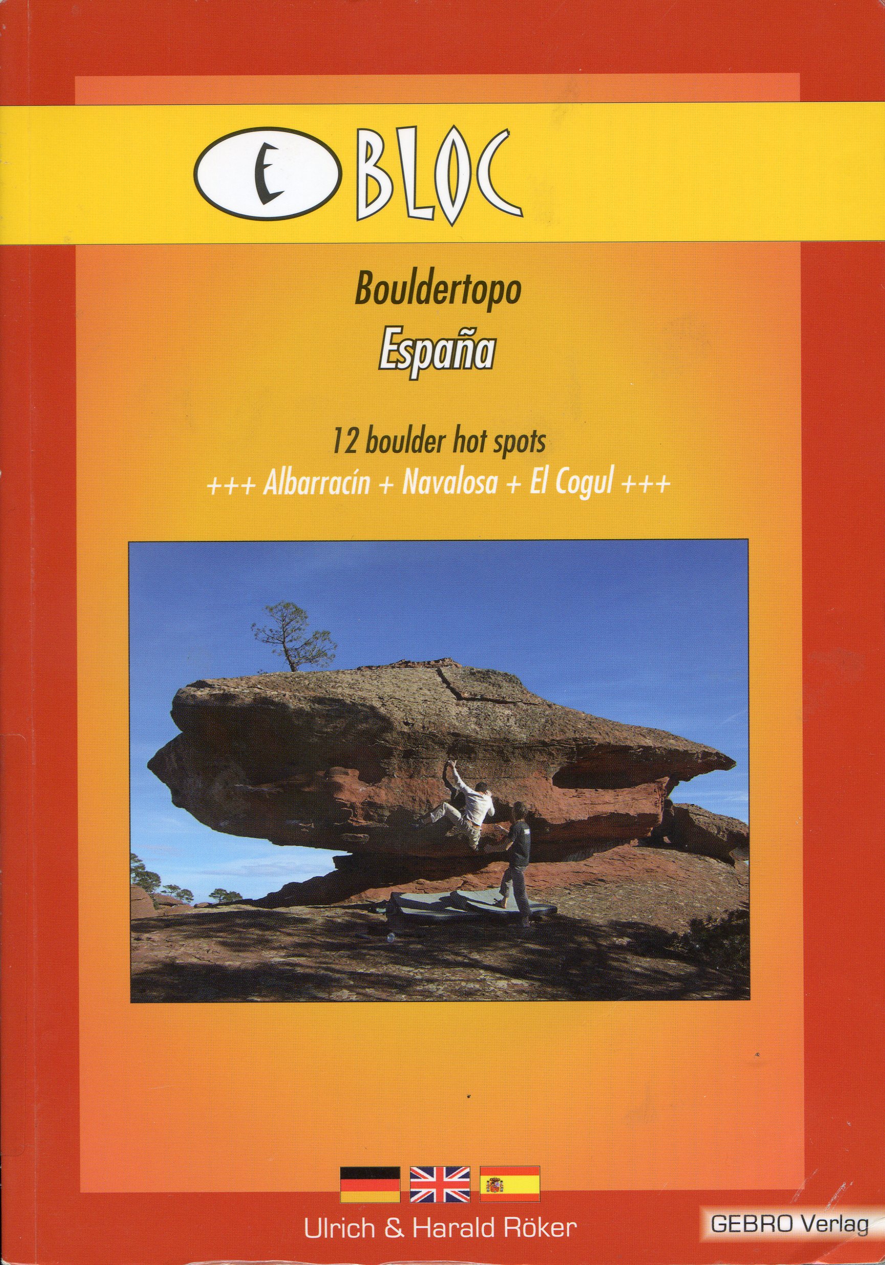 Bloc : Bouldertopo : España : 12 boulder hot spots - Portada