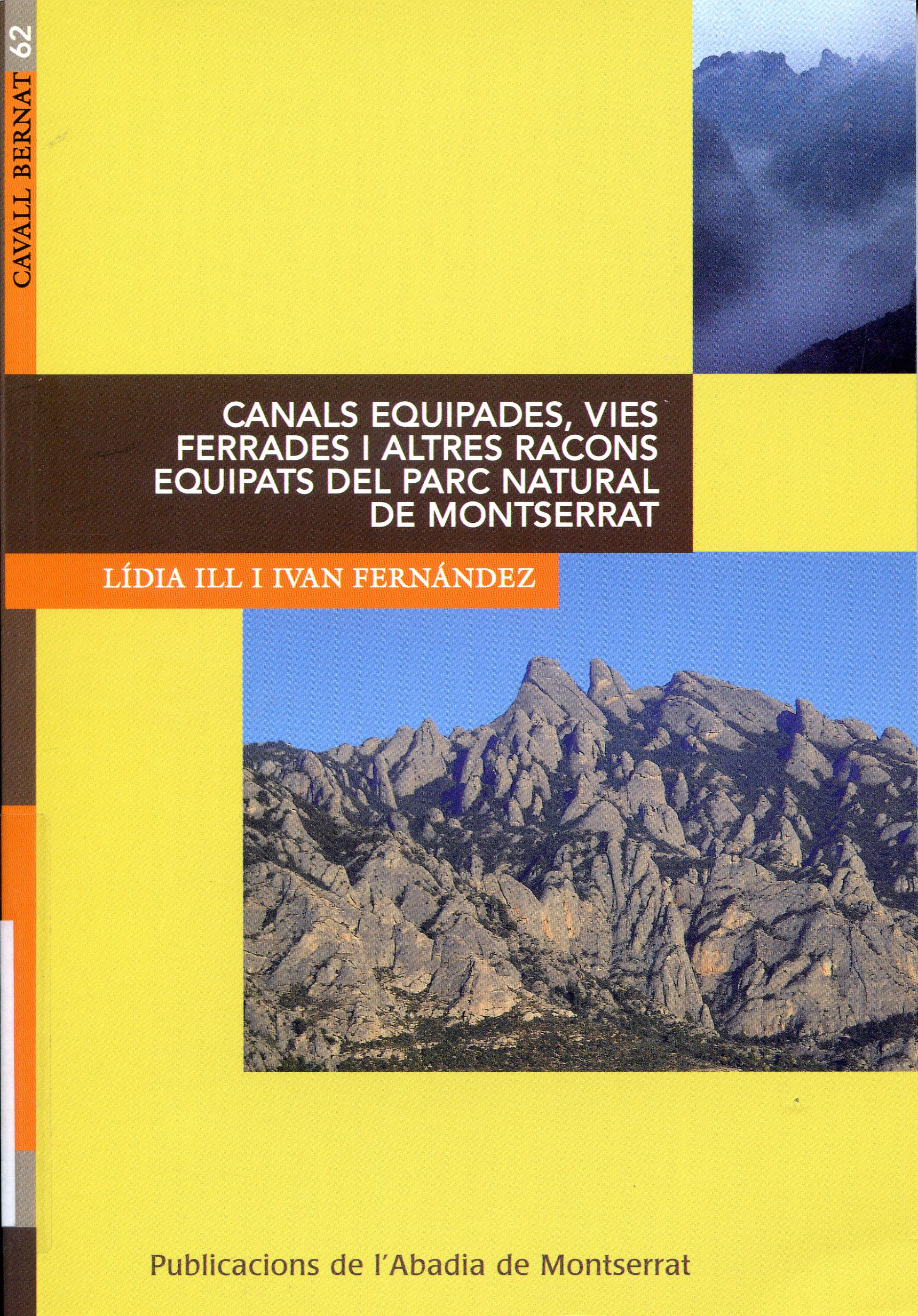 Canals equipades, vies ferrades i altres racons equipats del Parc Natural de Montserrat - Portada
