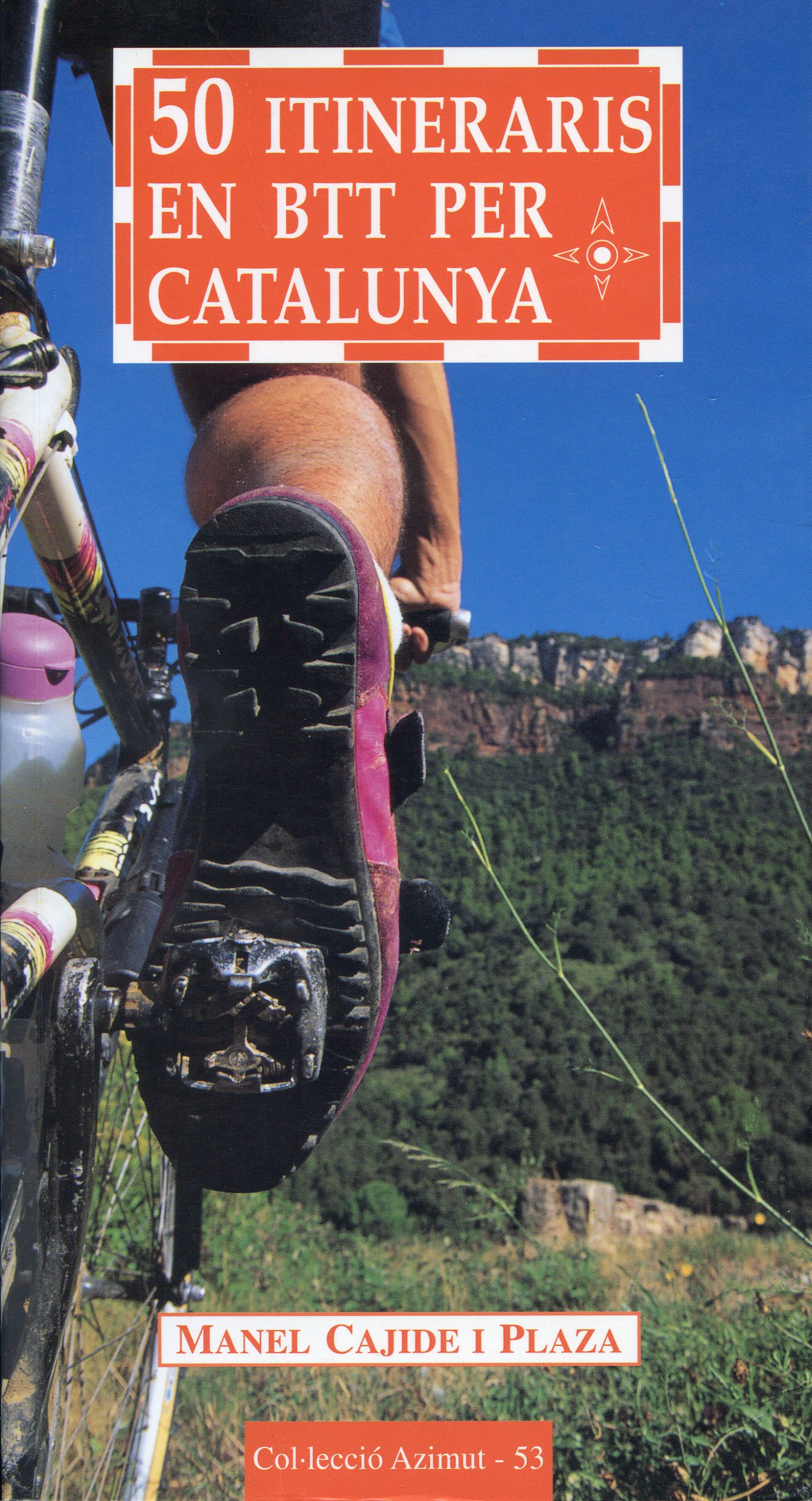 50 itineraris en BTT per Catalunya - Portada