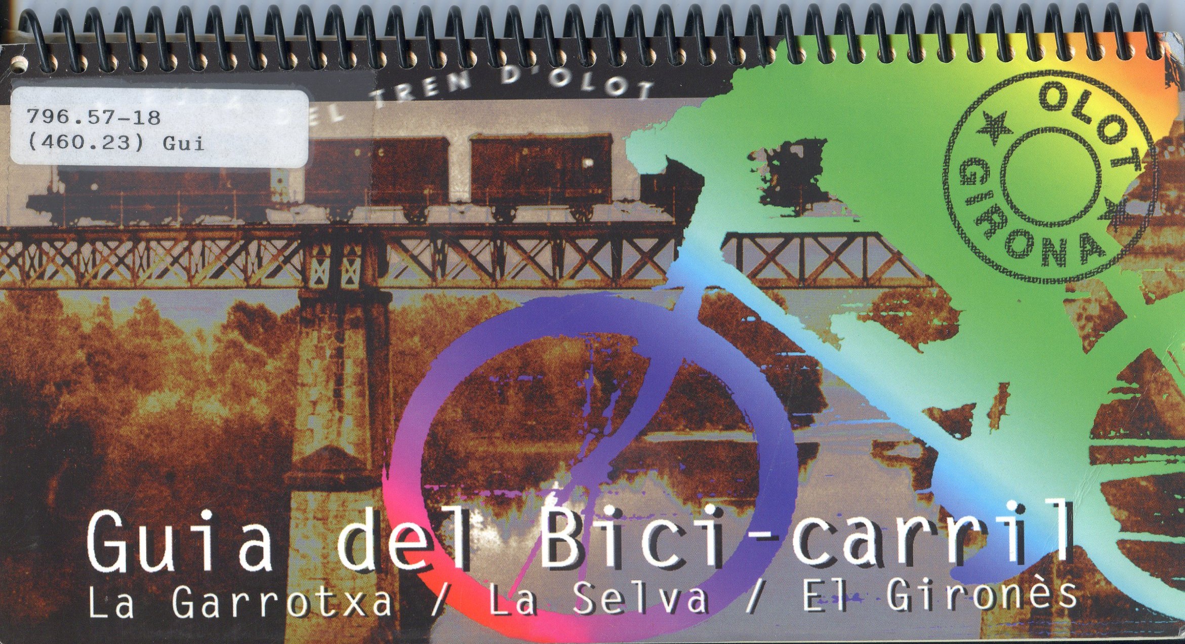 Guia del Bici - carril : La Garrotxa / La Selva / El Gironès - Portada