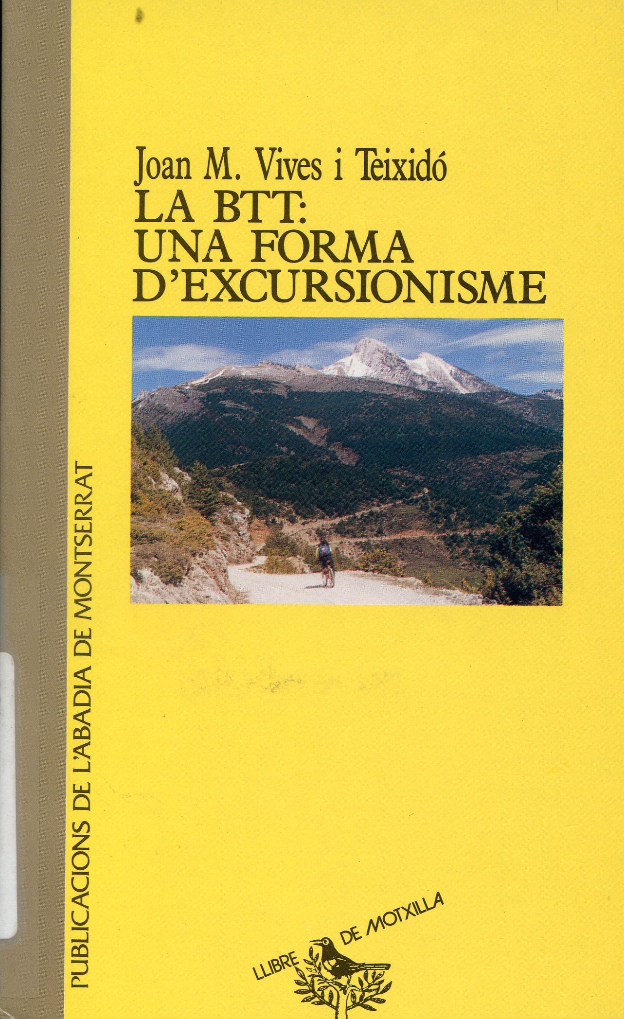 BTT, La : Una forma d'excursionisme - Portada