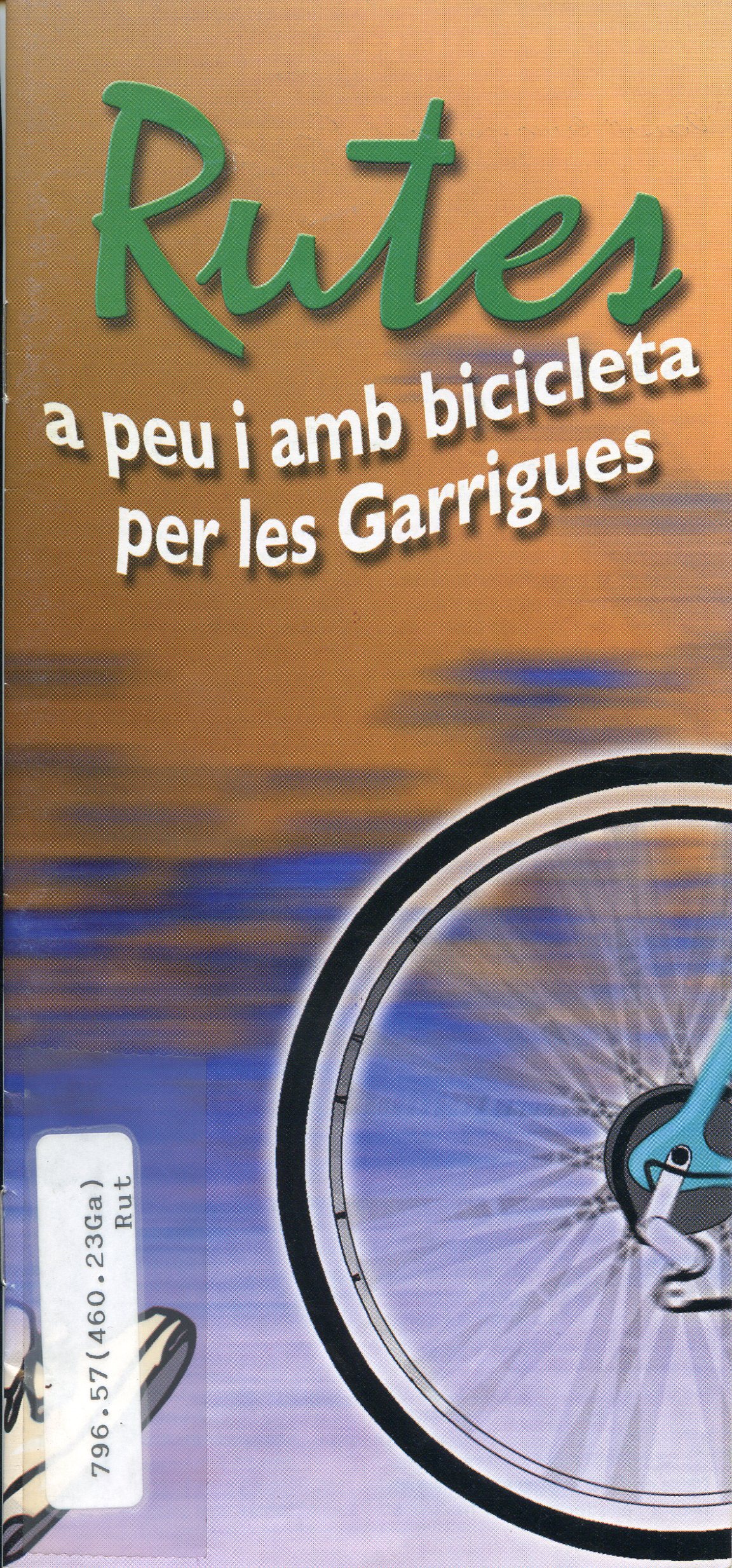 Rutes a peu i amb bicicleta per les Garrigues - Portada