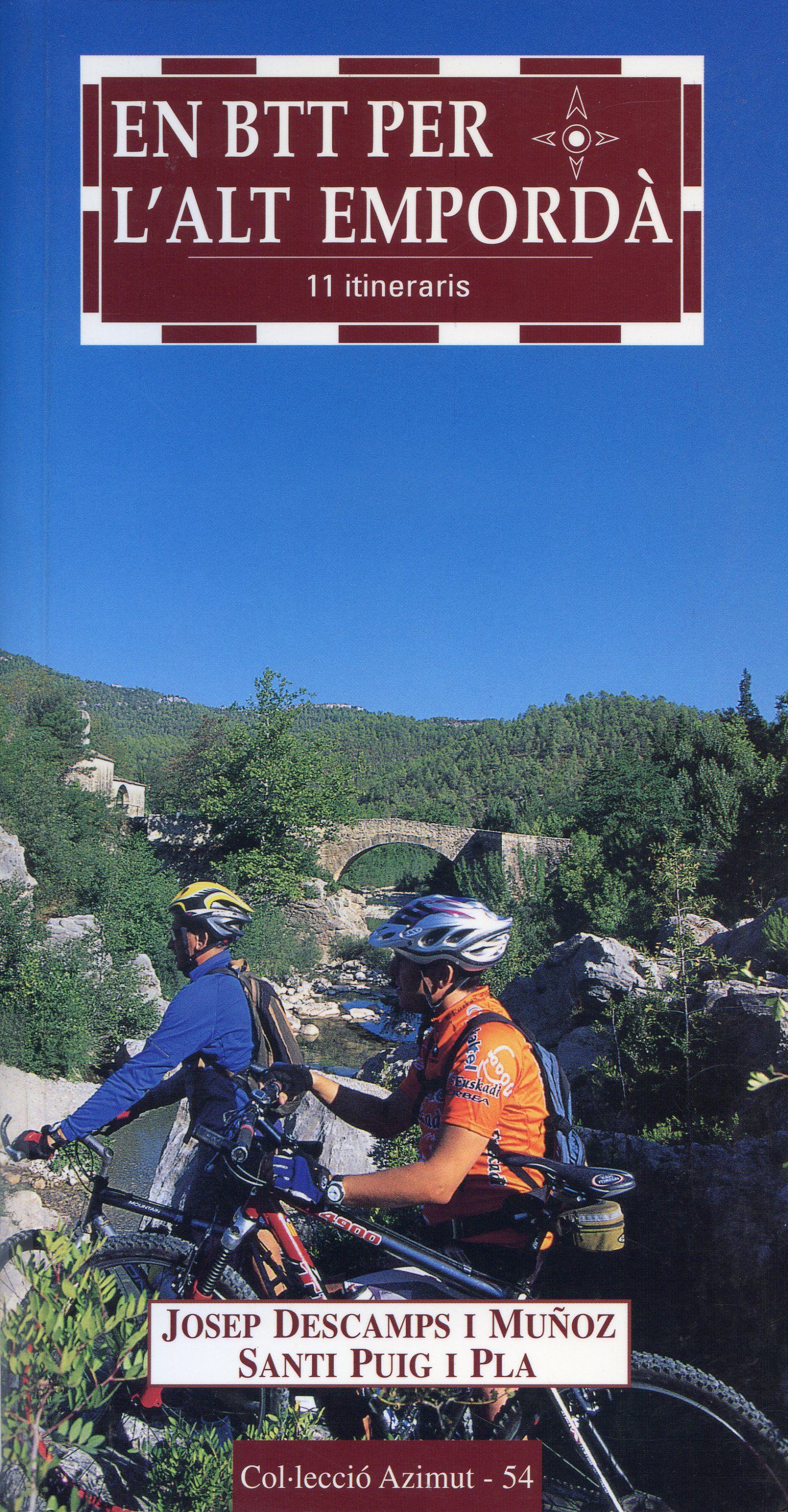 En BTT per l'Alt Empordà : 11 itineraris - Portada