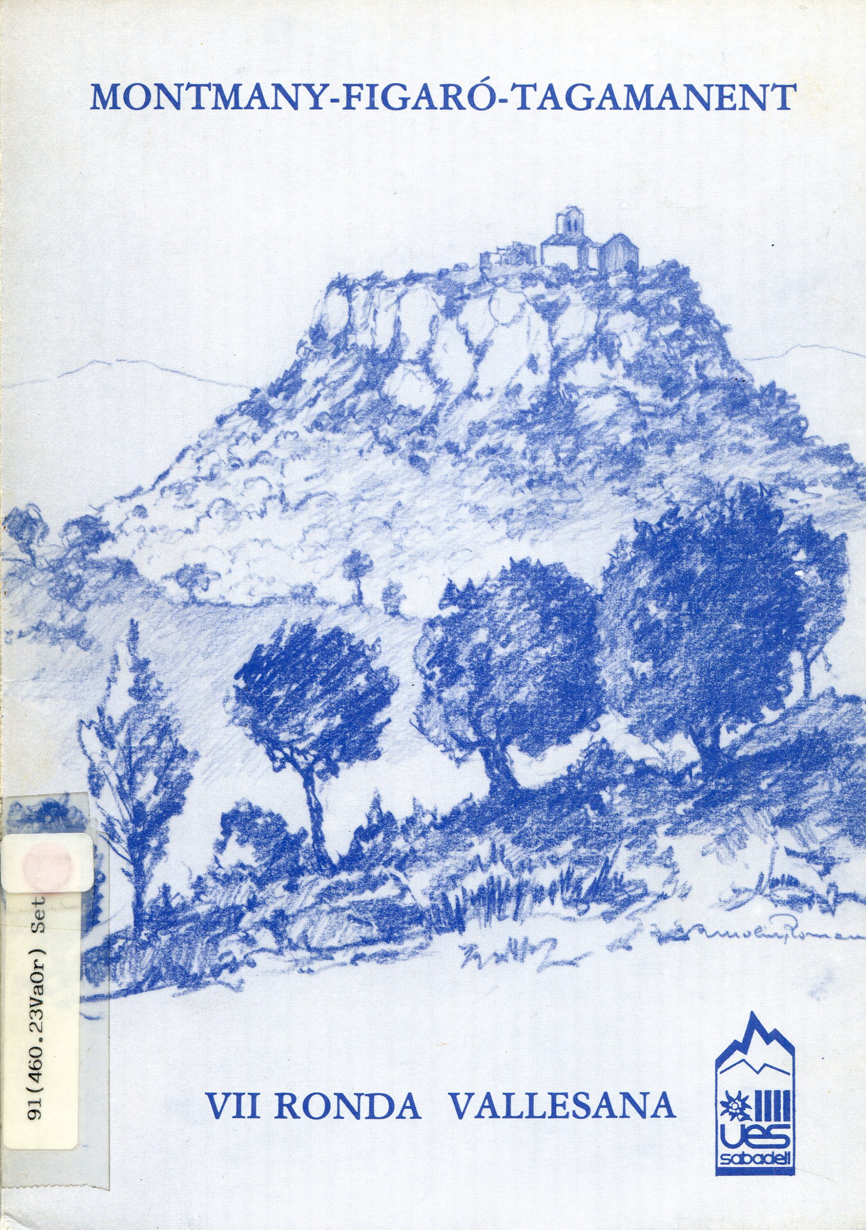 VII Ronda Vallesana : Tagamanent : 19 d'octubre 1986 - Portada