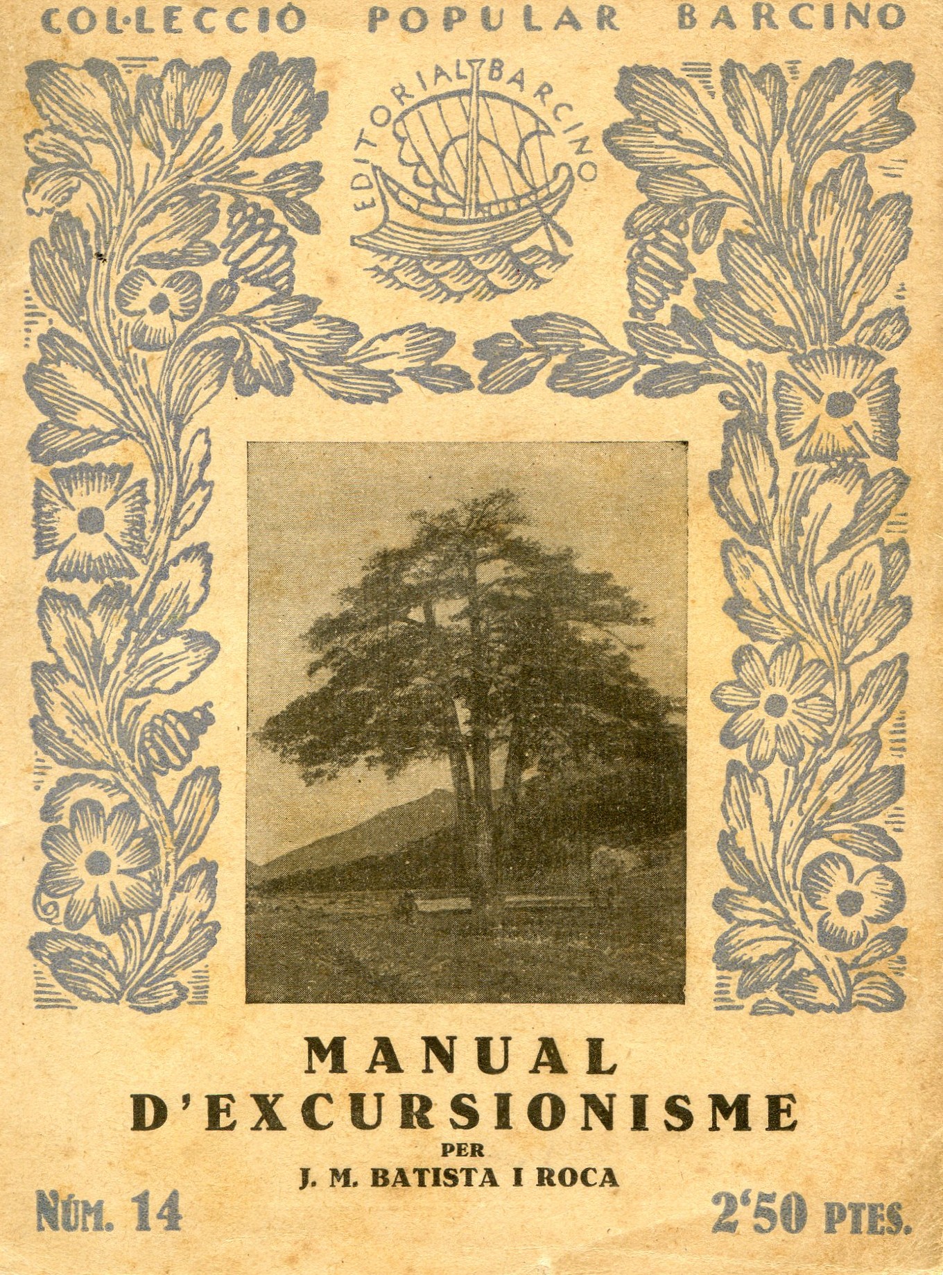 Manual d'excursionisme - Portada