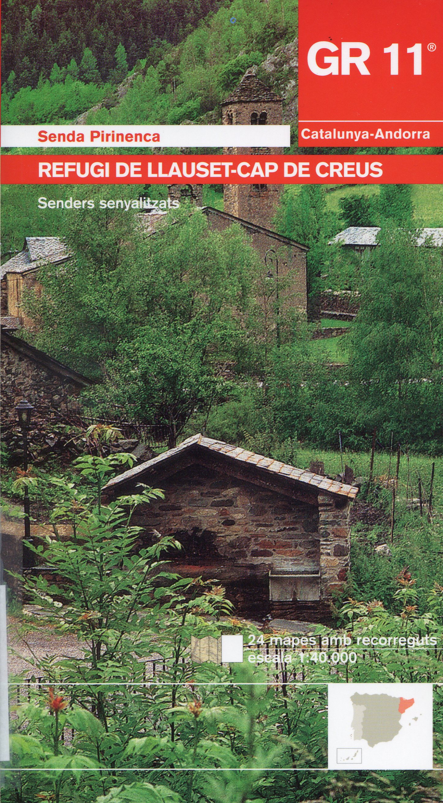 GR 11 : Senda Pirenaica : Tram català i andorrà - Portada