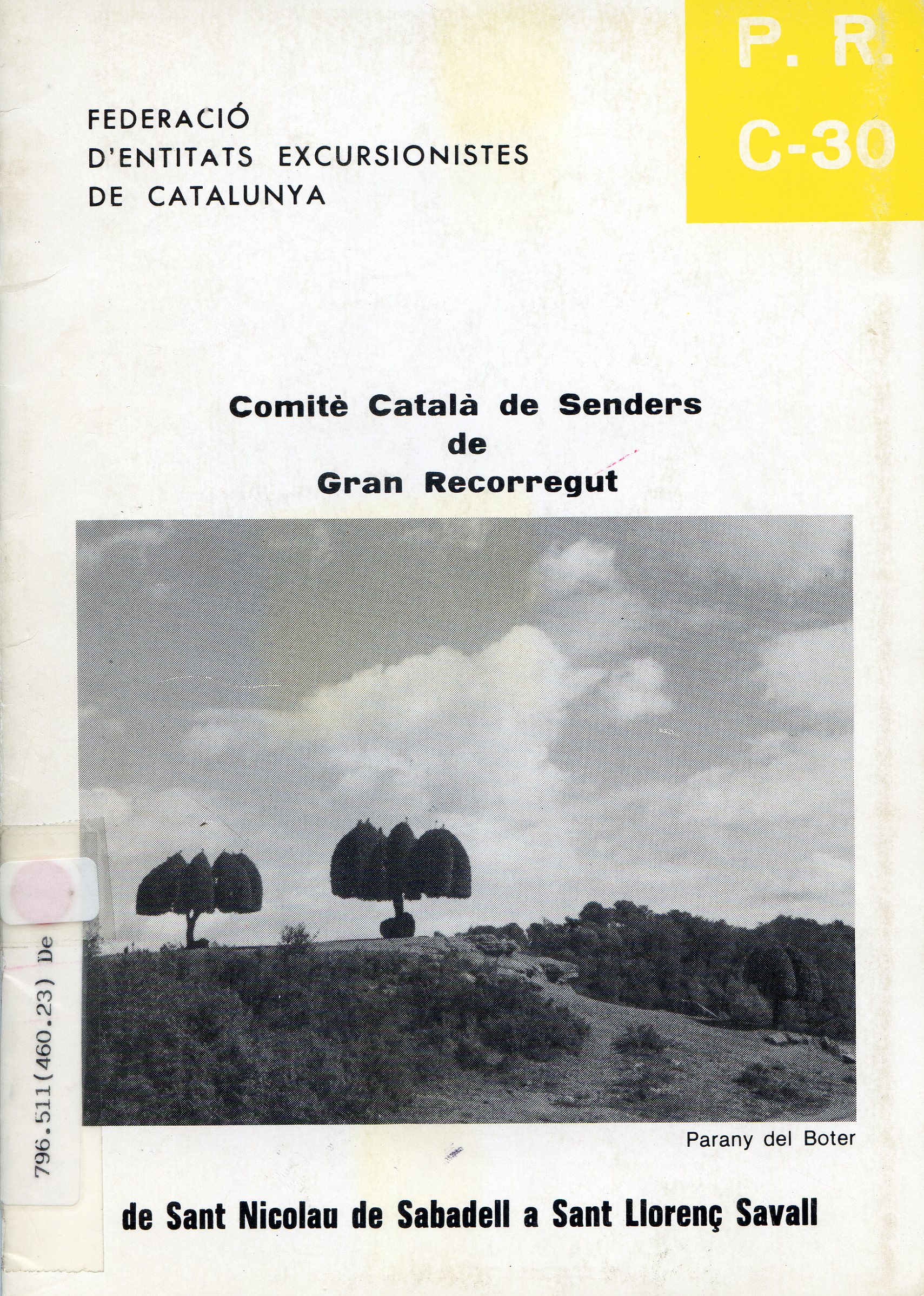 P.R. C-30 de Sant Nicolau de Sabadell a Sant Llorenç Savall - Portada