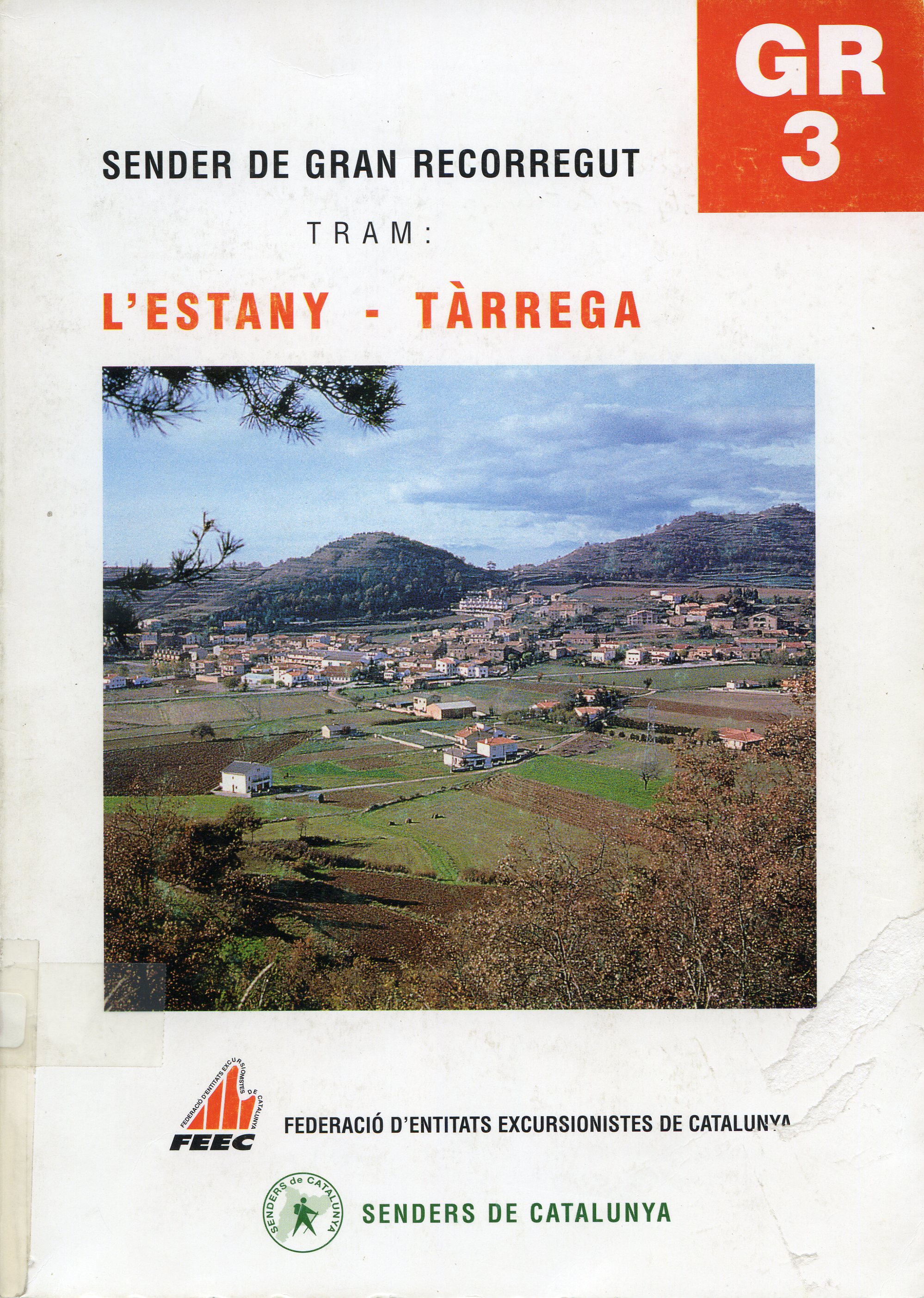 GR 3 : L'Estany - Tàrrega - Portada