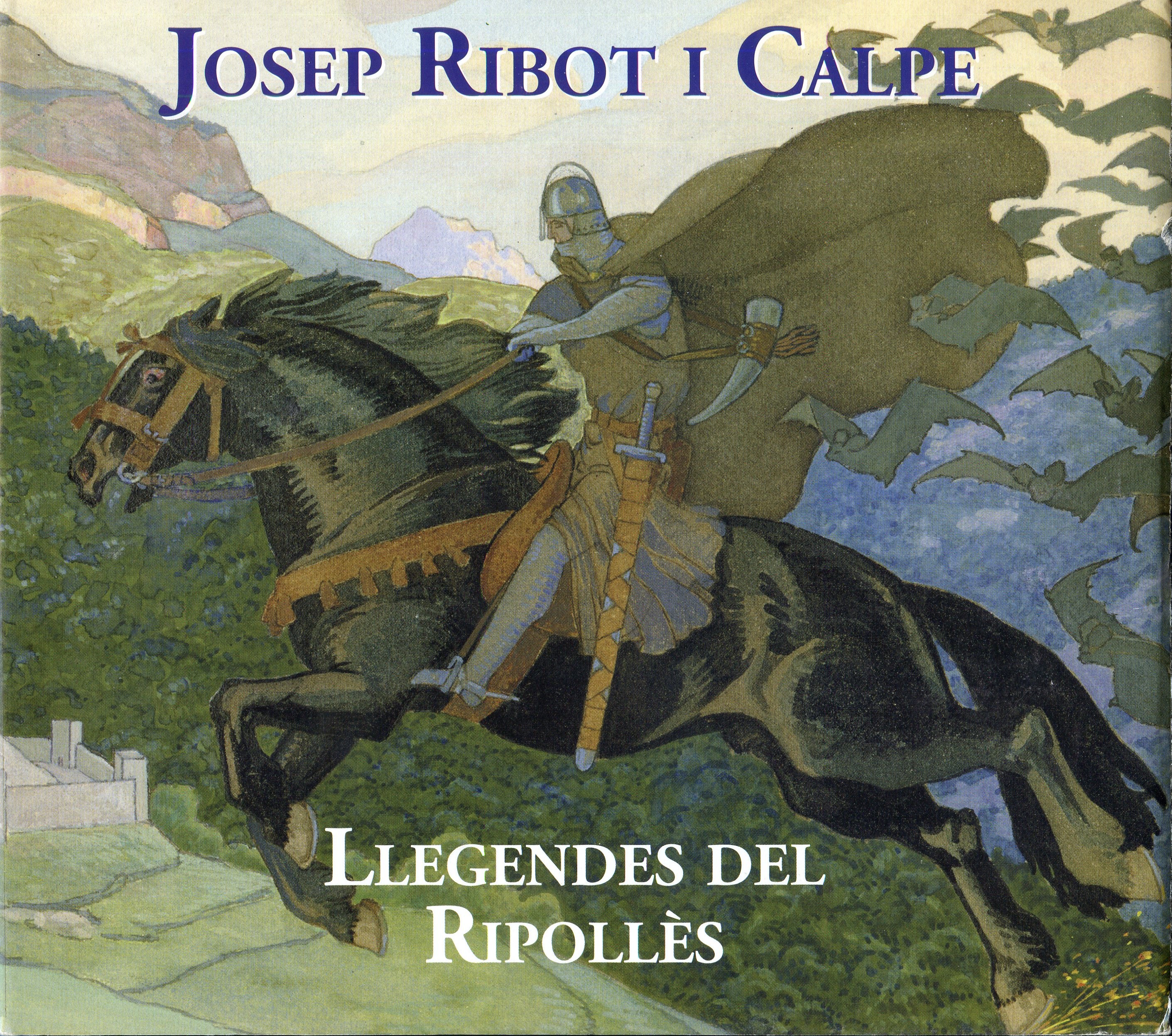 Josep Ribot i Calpe : Llegendes del Ripollès (1926) - Portada